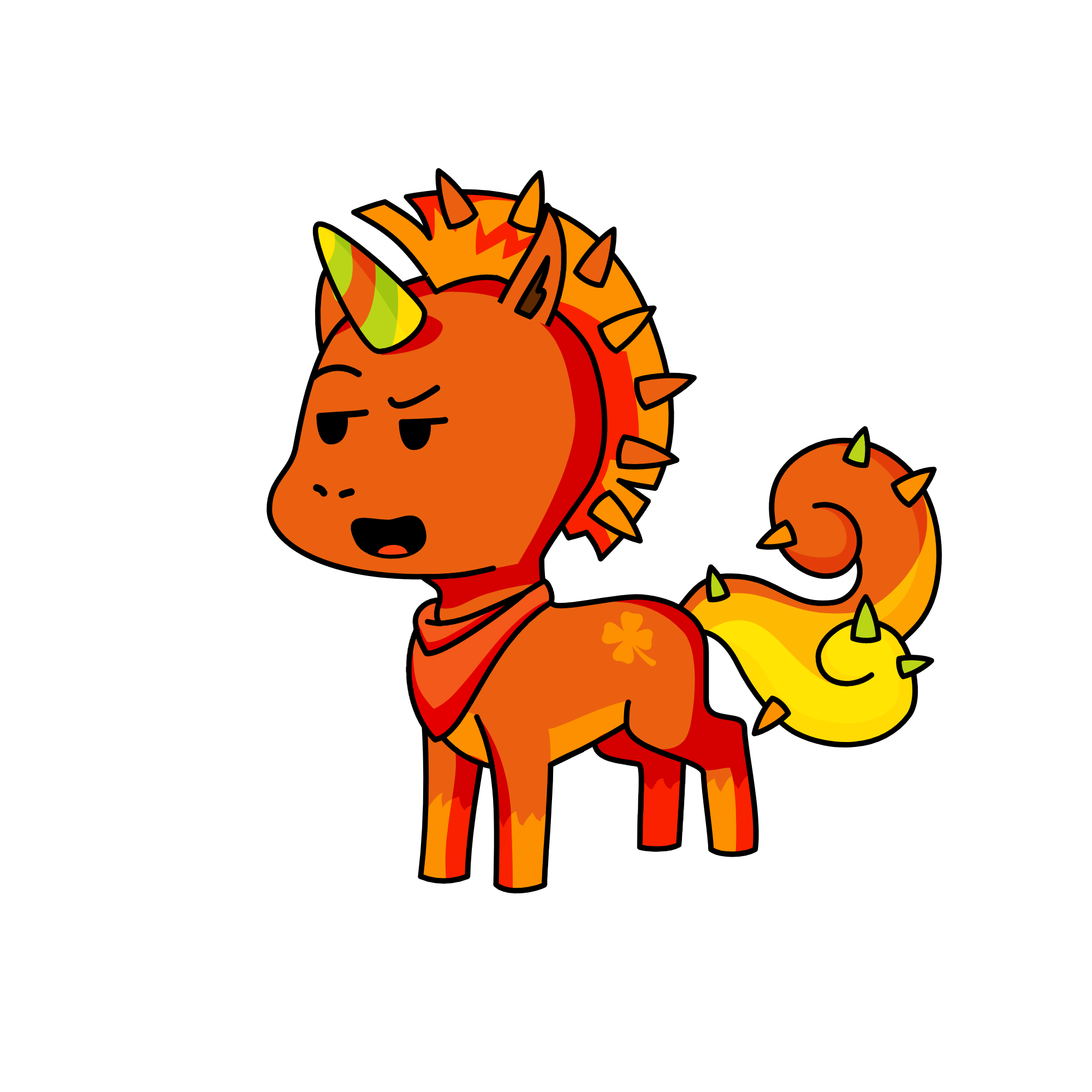 fall, the unicorn