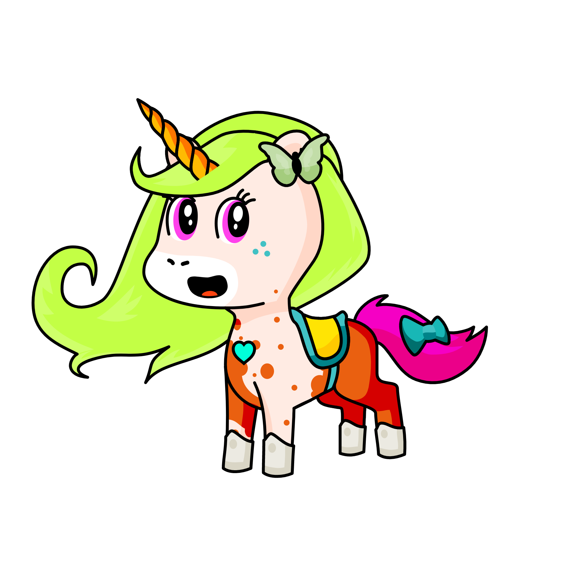 Eathy, the unicorn