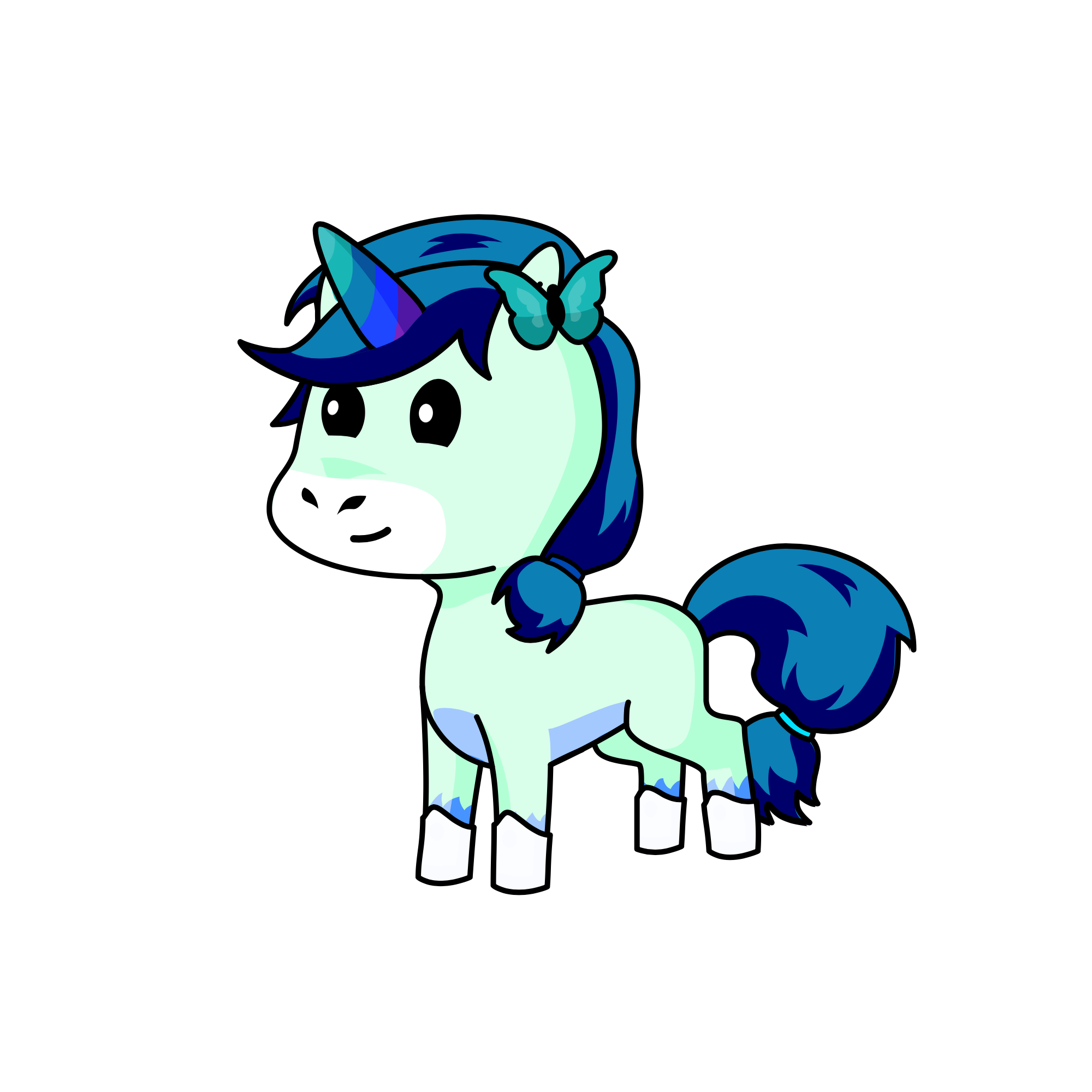 Frostina, the unicorn