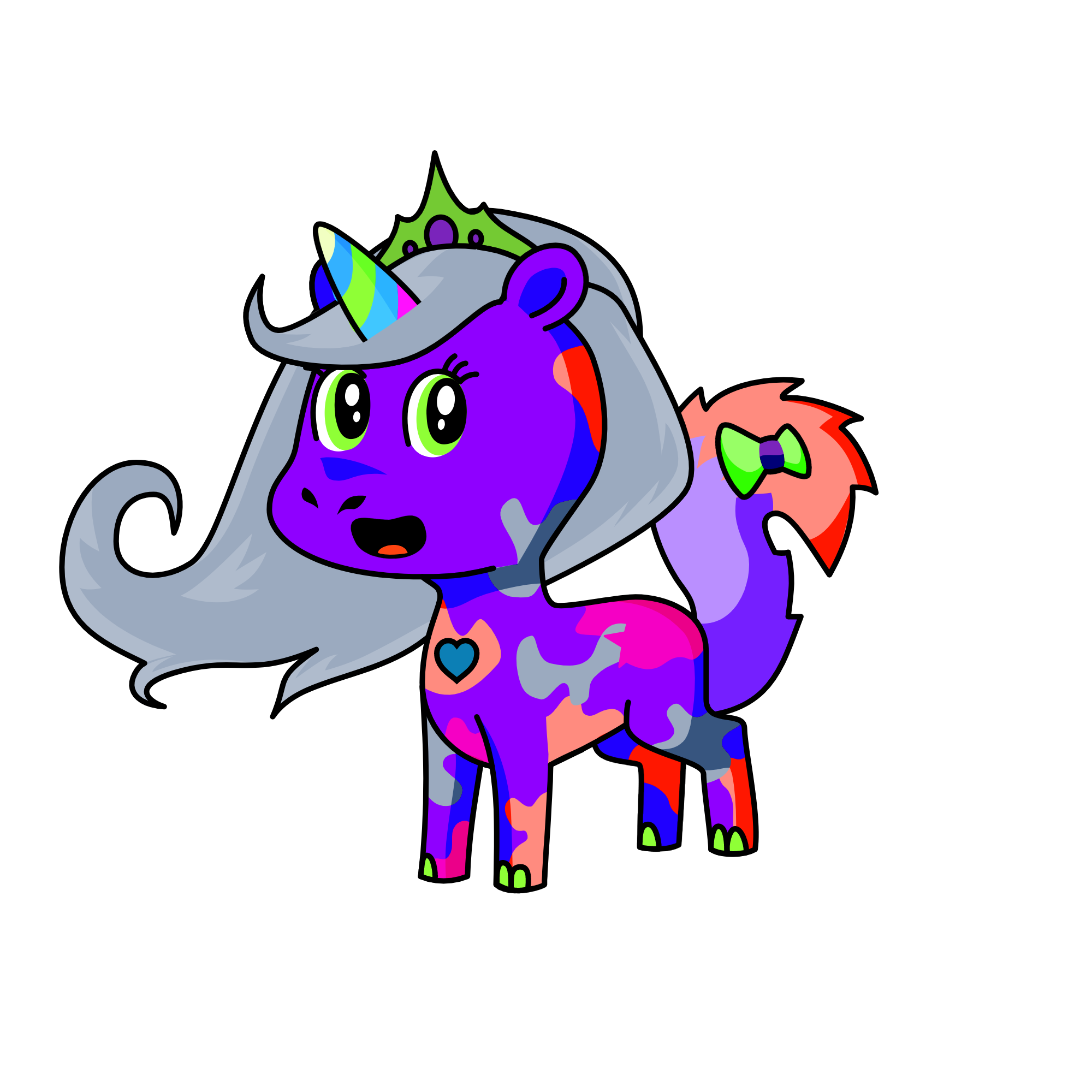 Arty, the unicorn