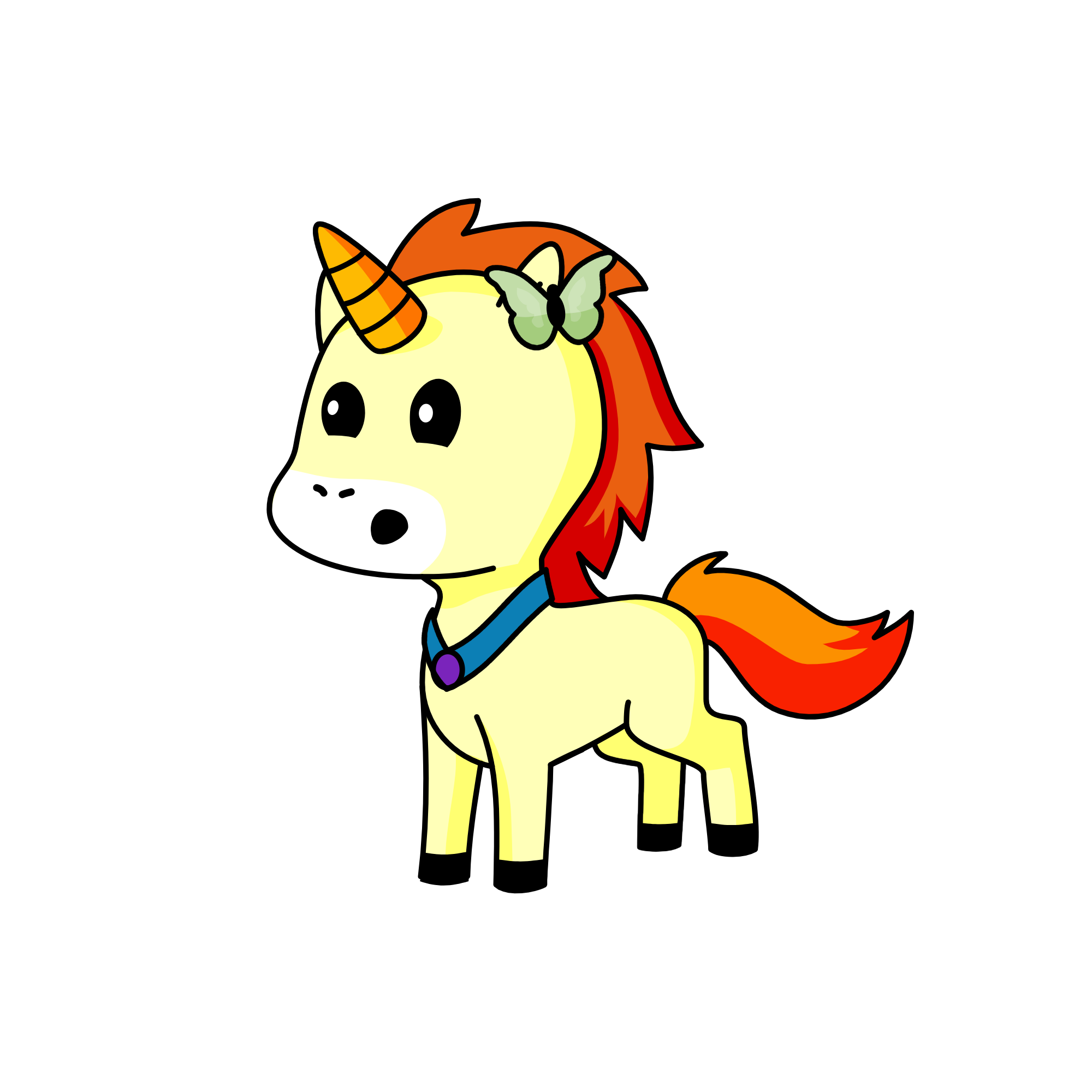 yyutrwe, the unicorn