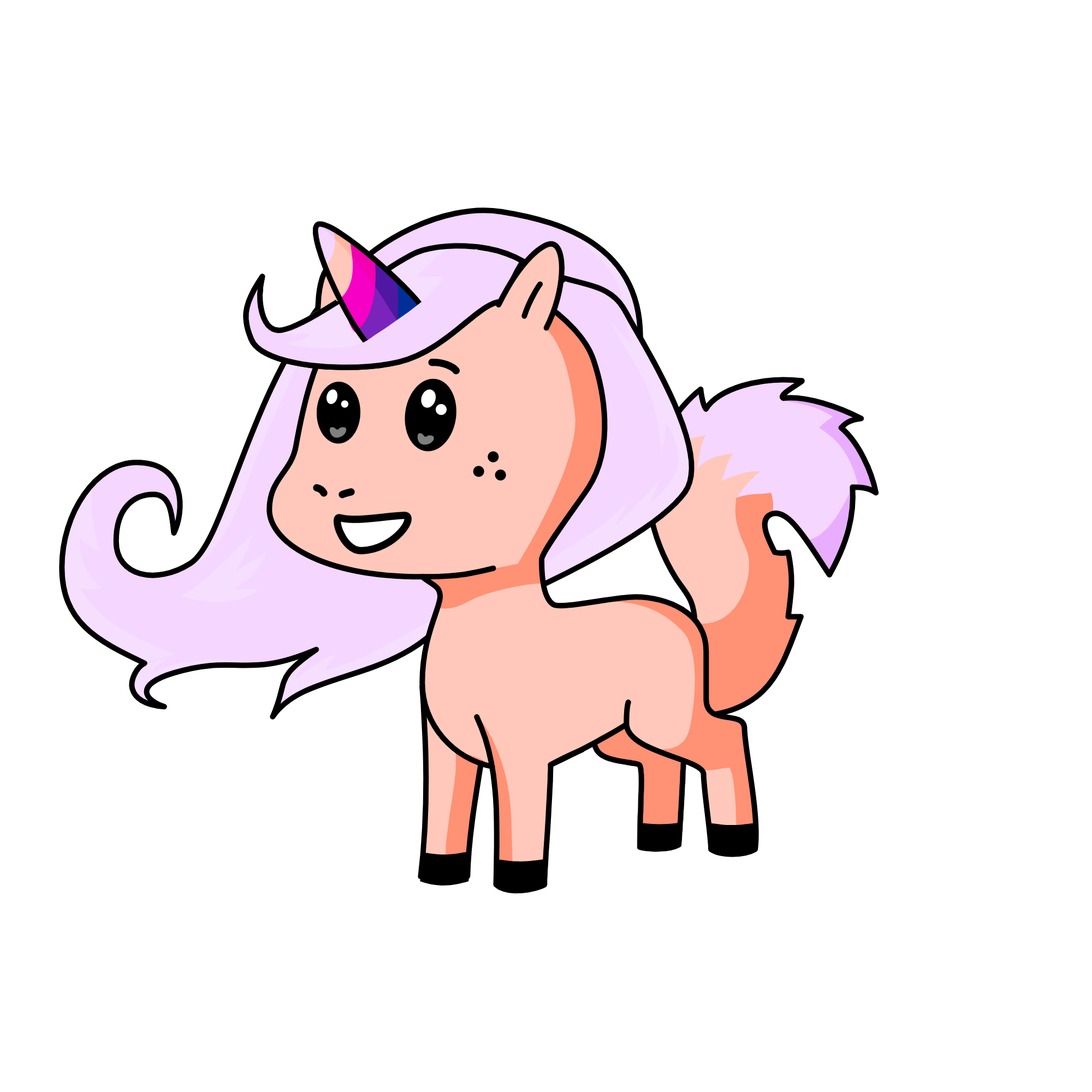 Sunshine, the unicorn
