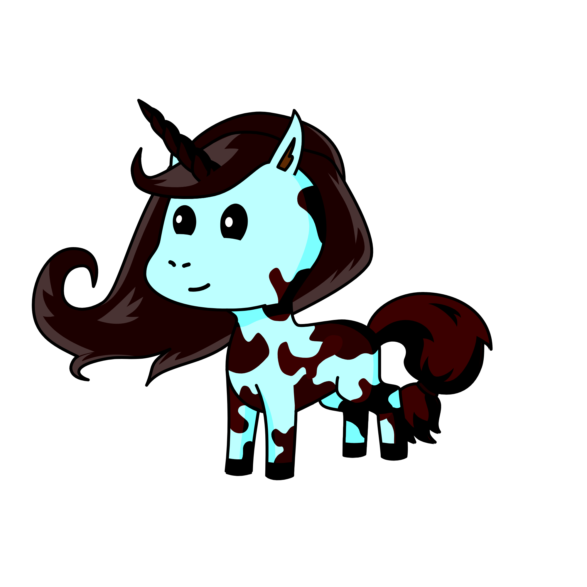 mint chocolate , the unicorn