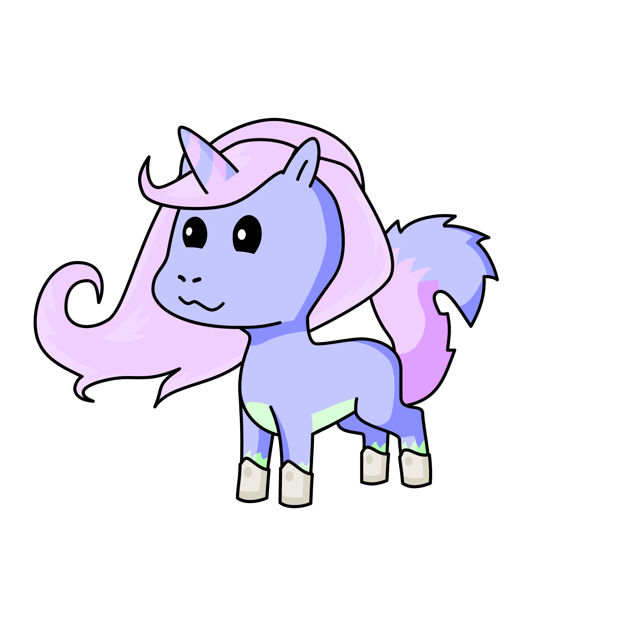 lovely cotton, the unicorn