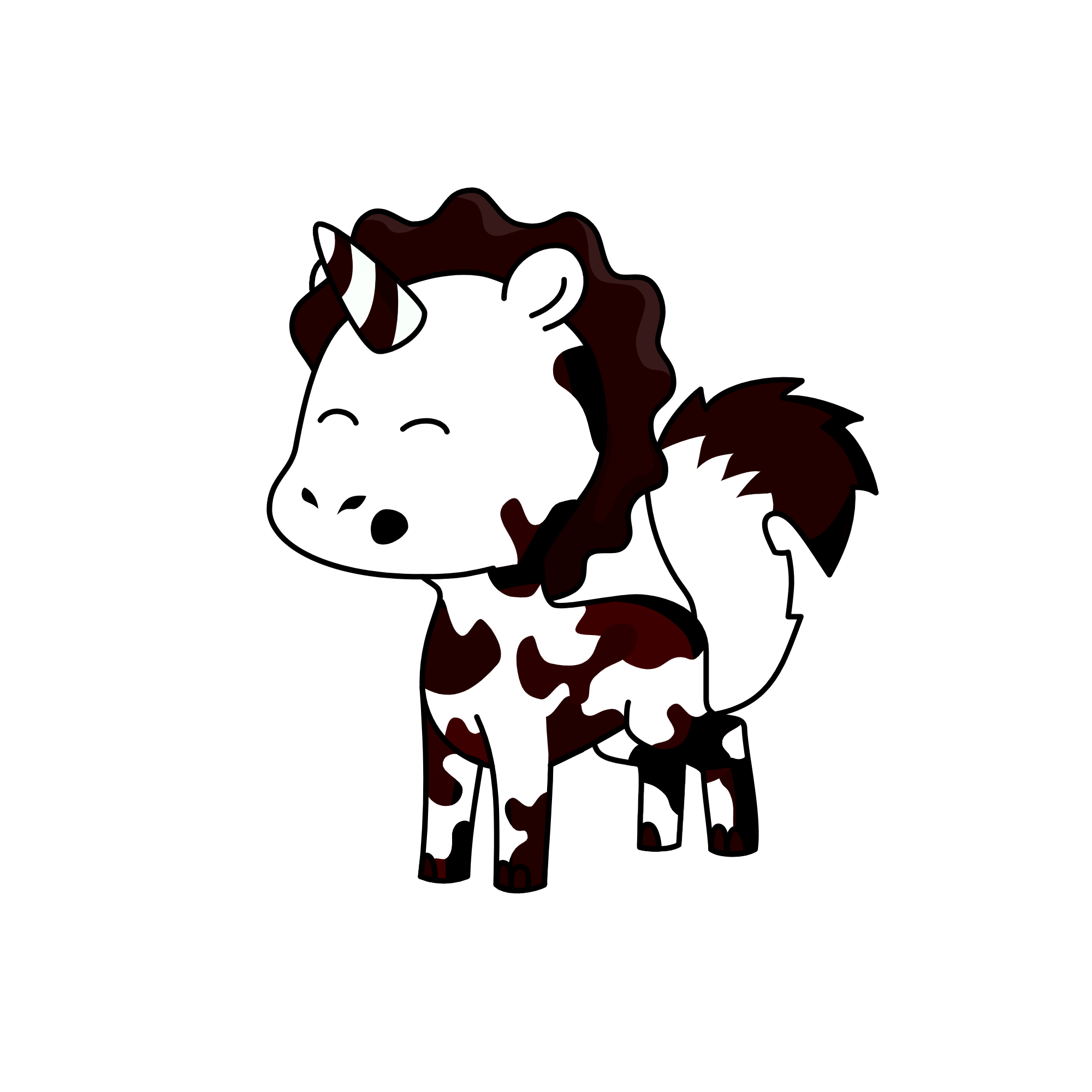mr. Dalmatian, the unicorn