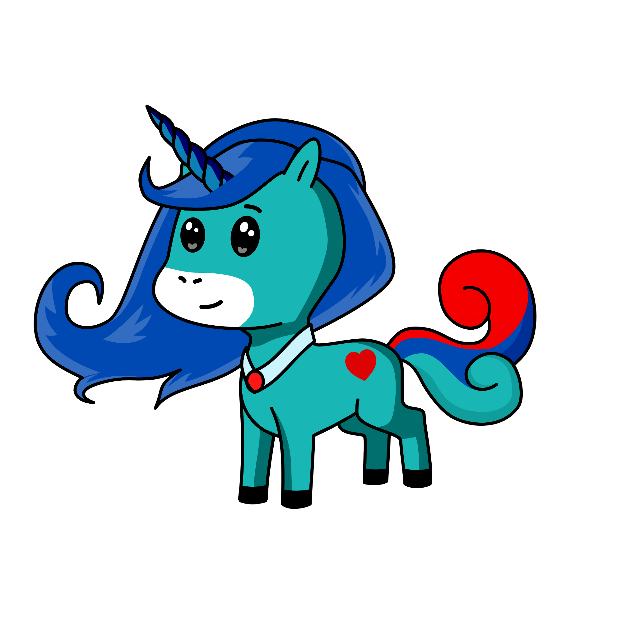EVIE, the unicorn