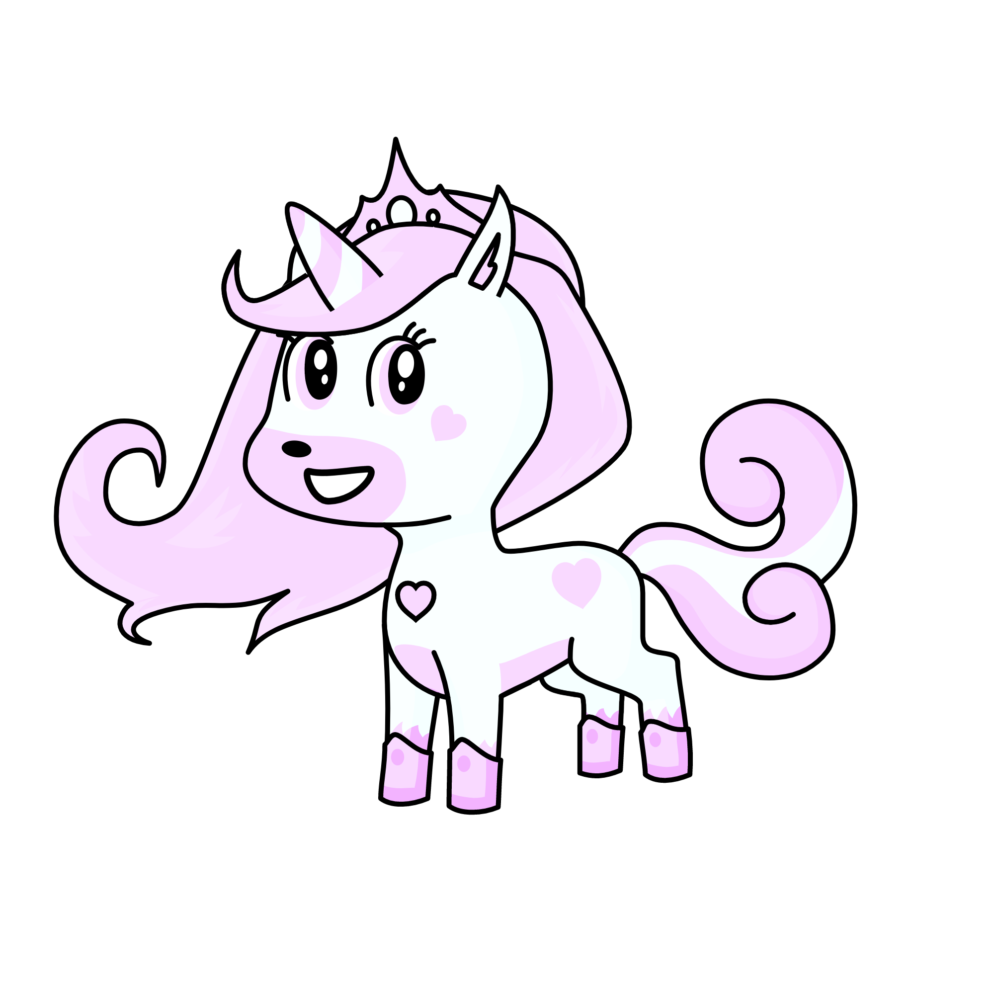 pinky, the unicorn