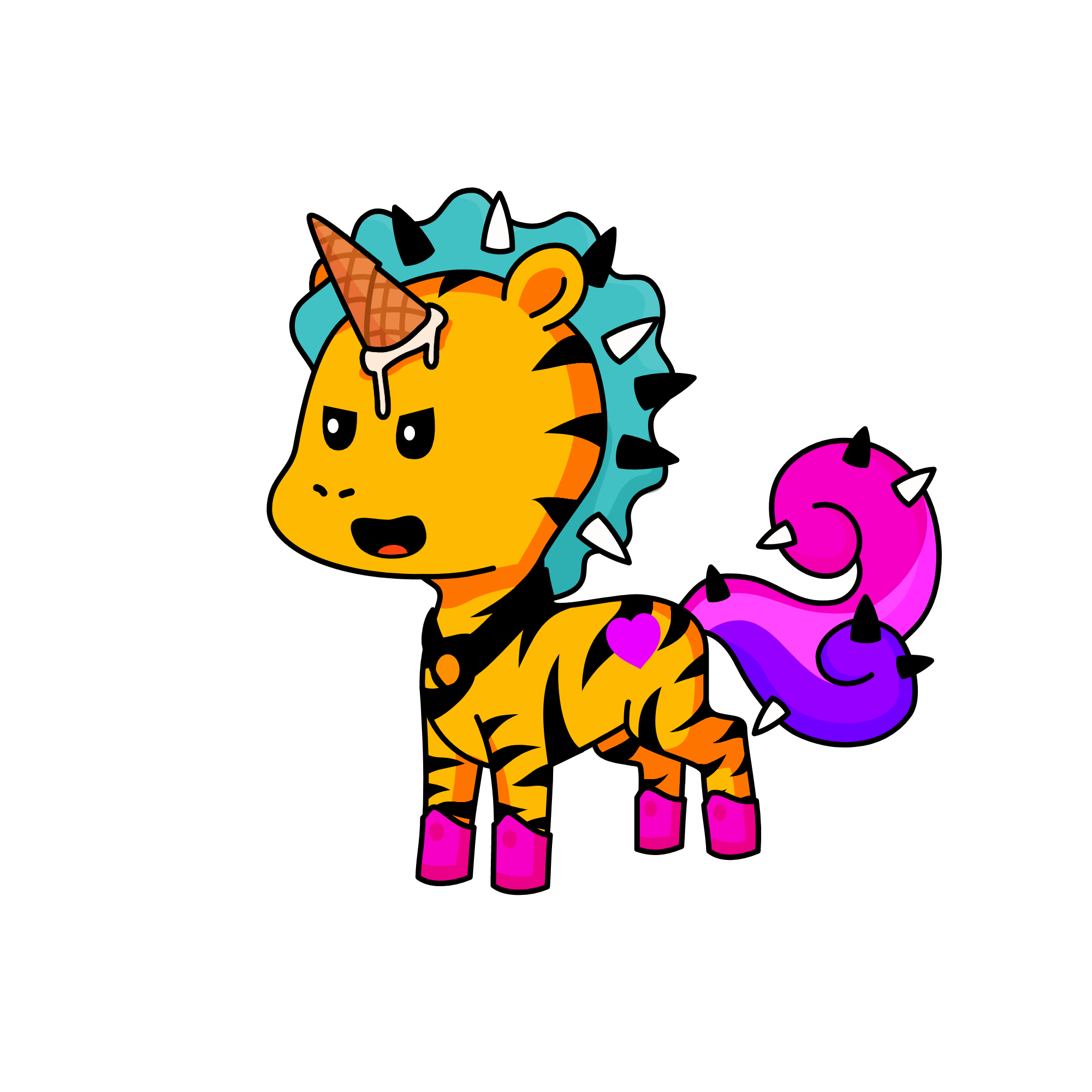 sally, the unicorn