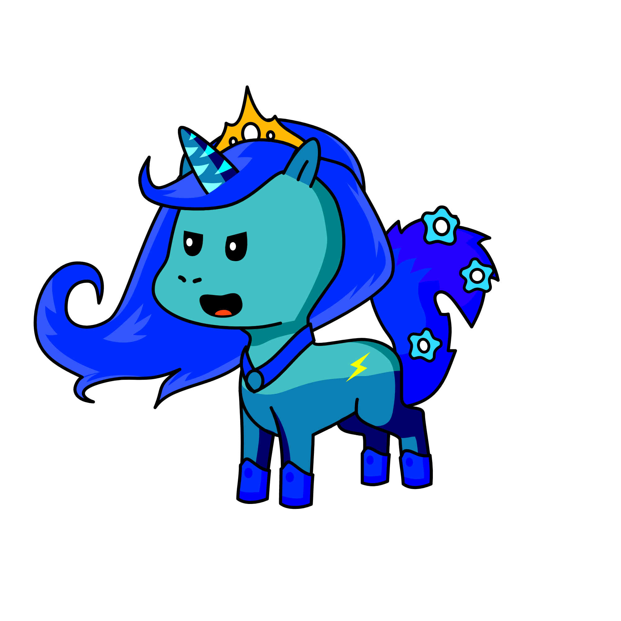 sally, the unicorn