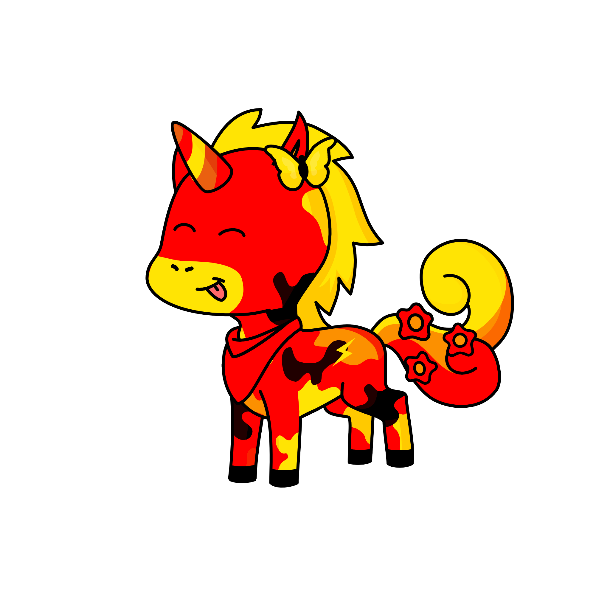 fire, the unicorn