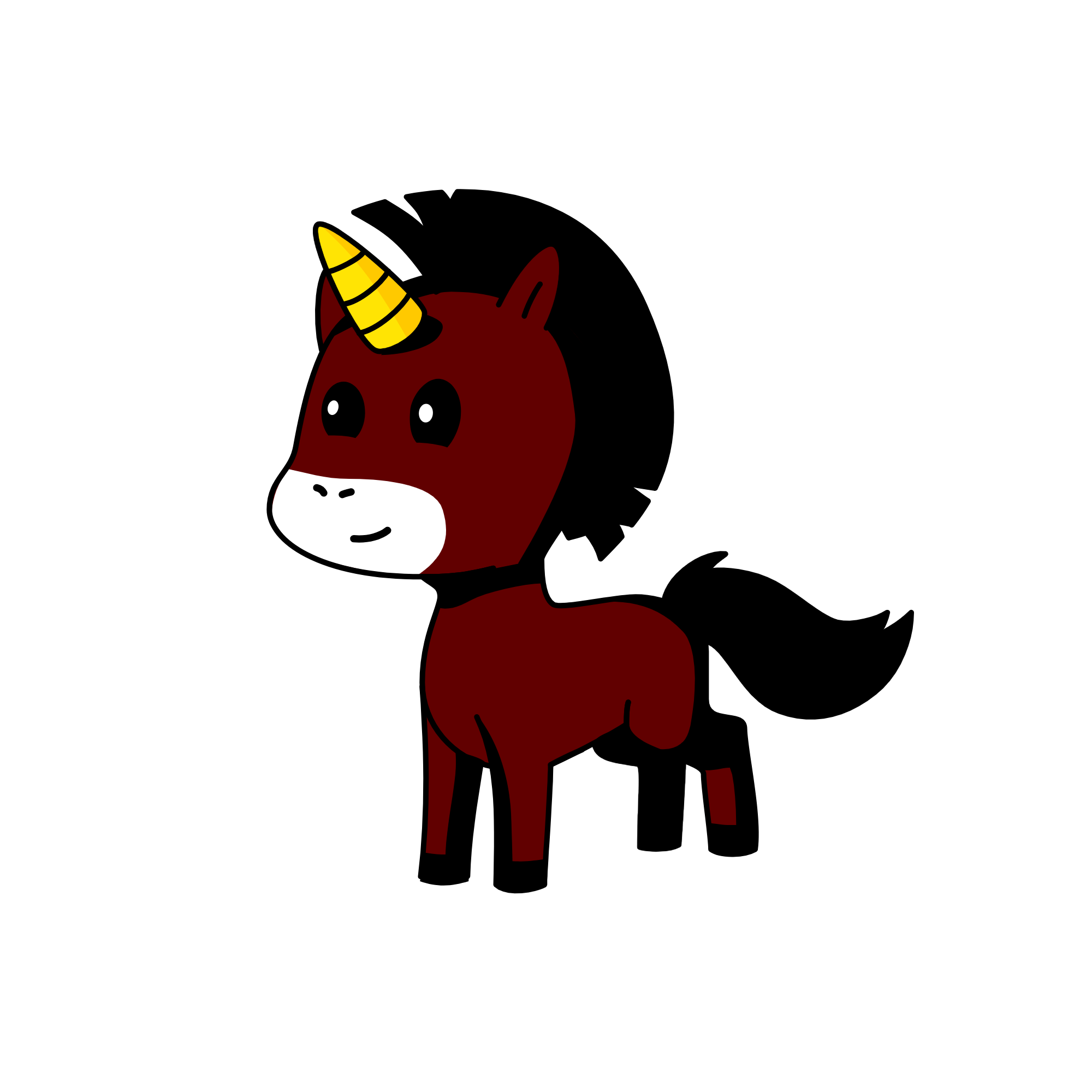 KAN, the unicorn