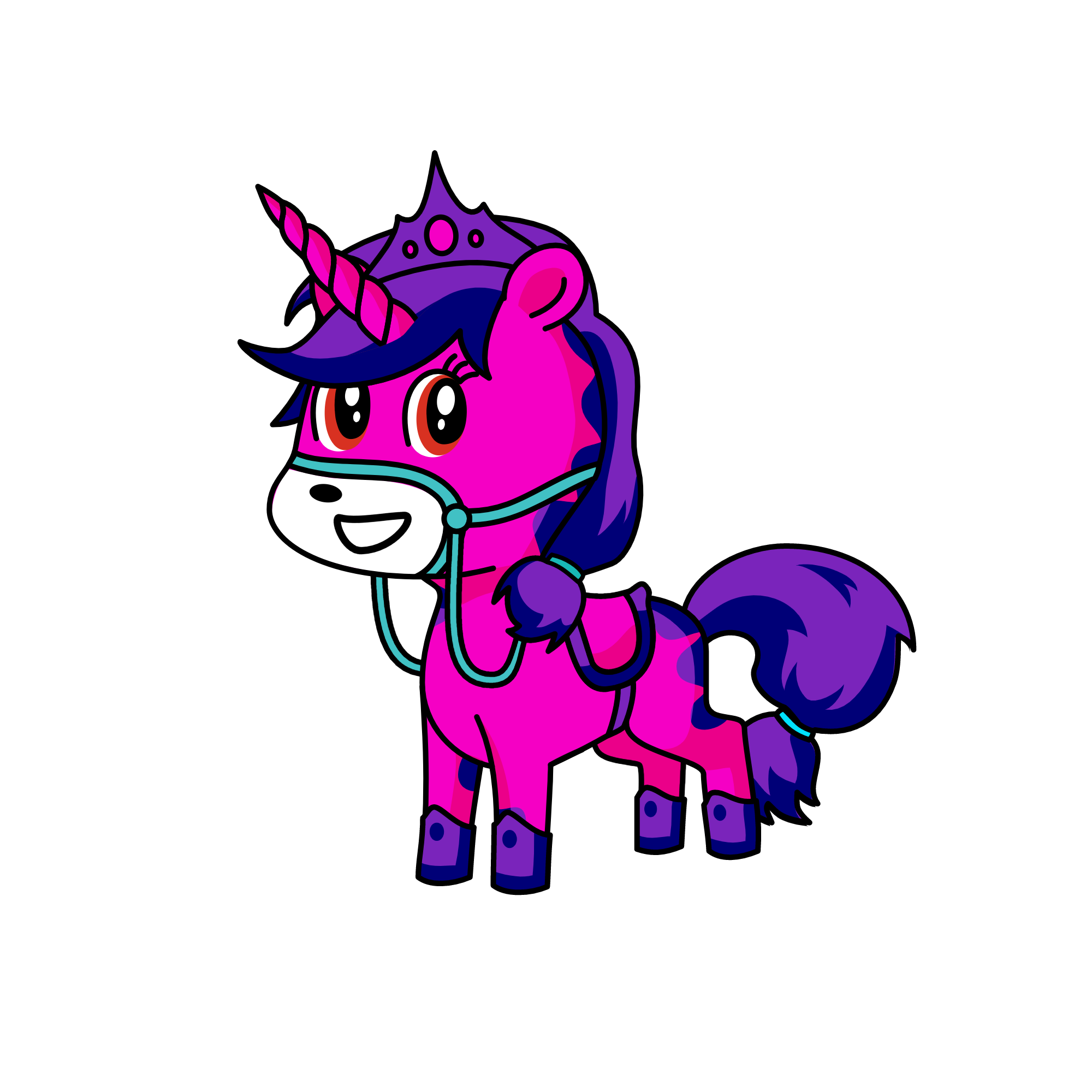 pinky, the unicorn