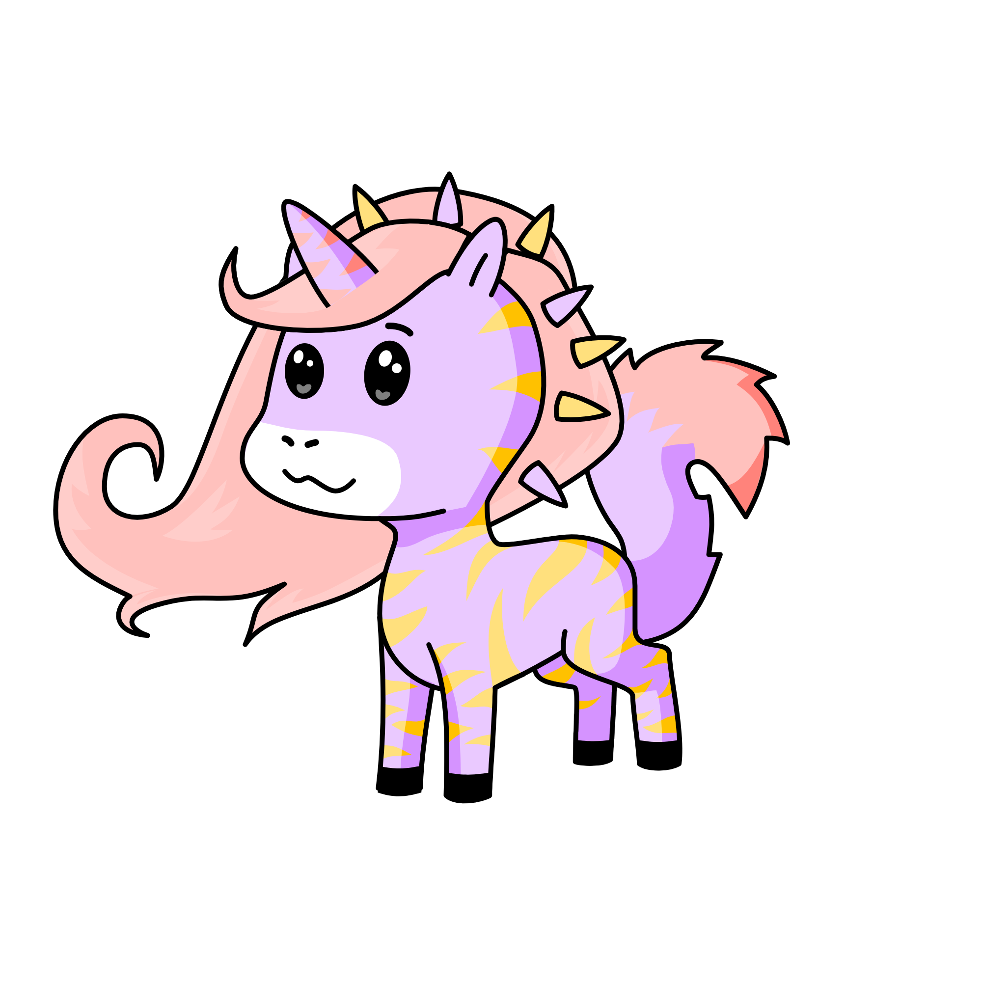 Rainbow Bright, the unicorn