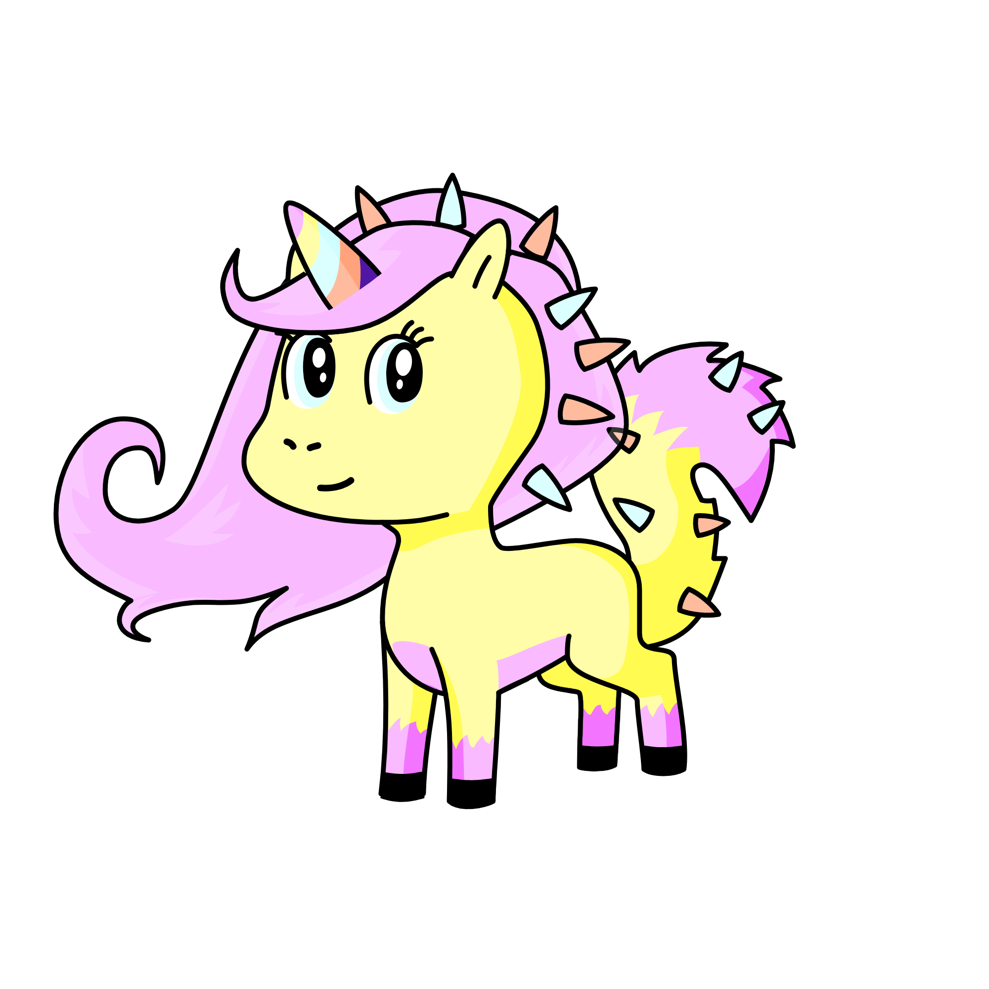 Rocky, the unicorn