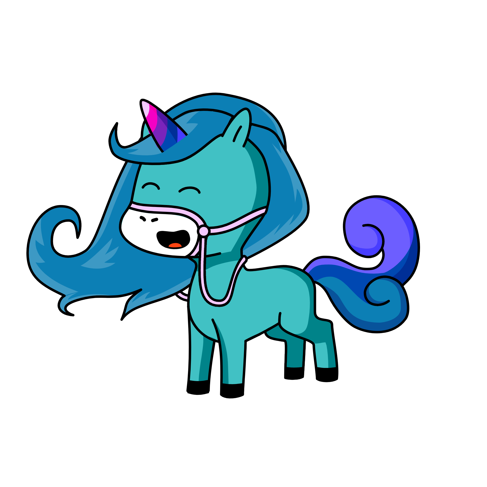 Happy Frost, the unicorn