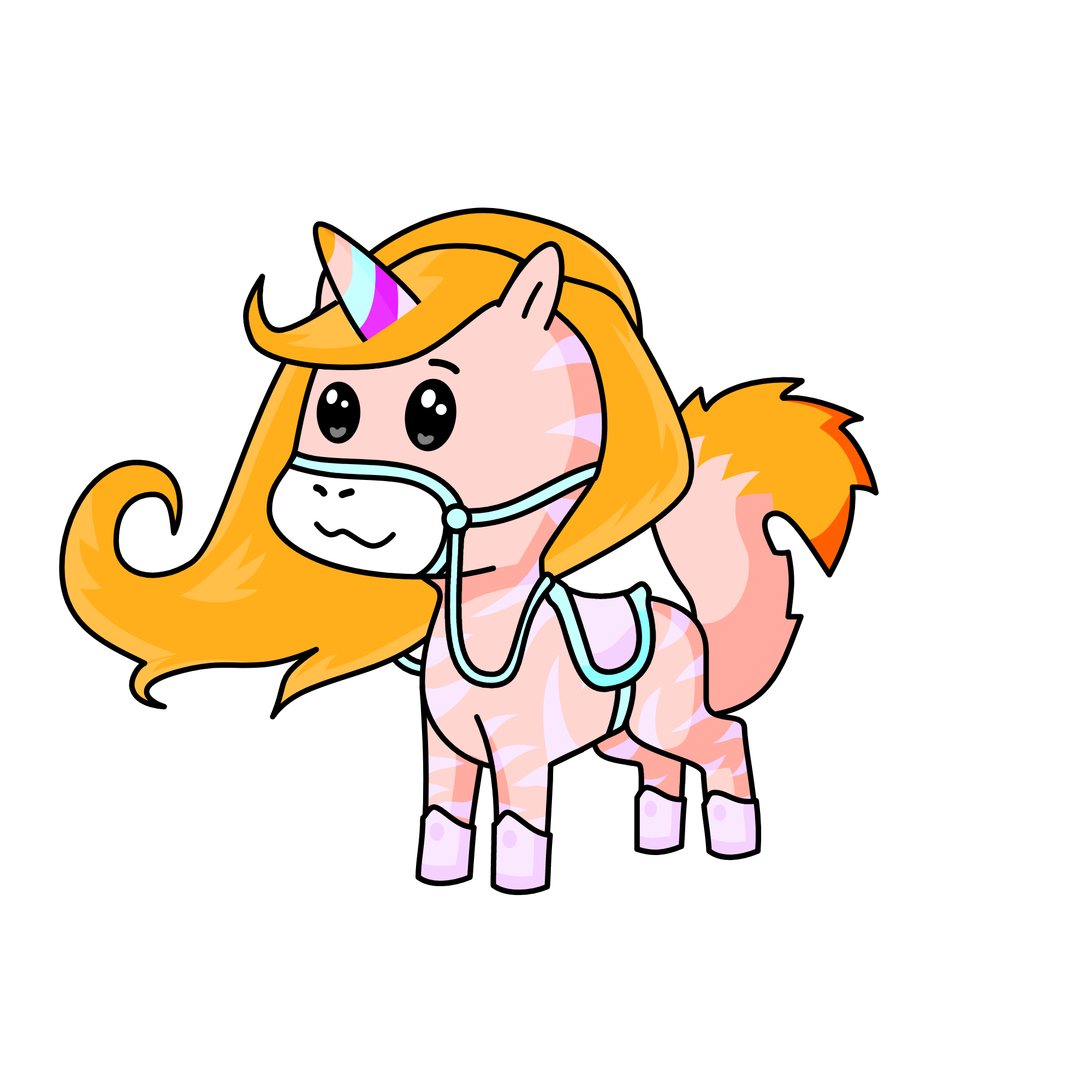 Prinsess Horse, the unicorn