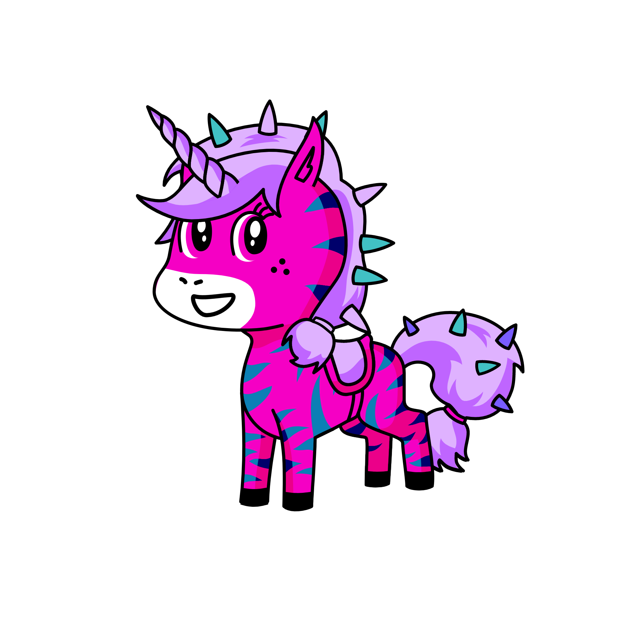 warm in winter, the unicorn