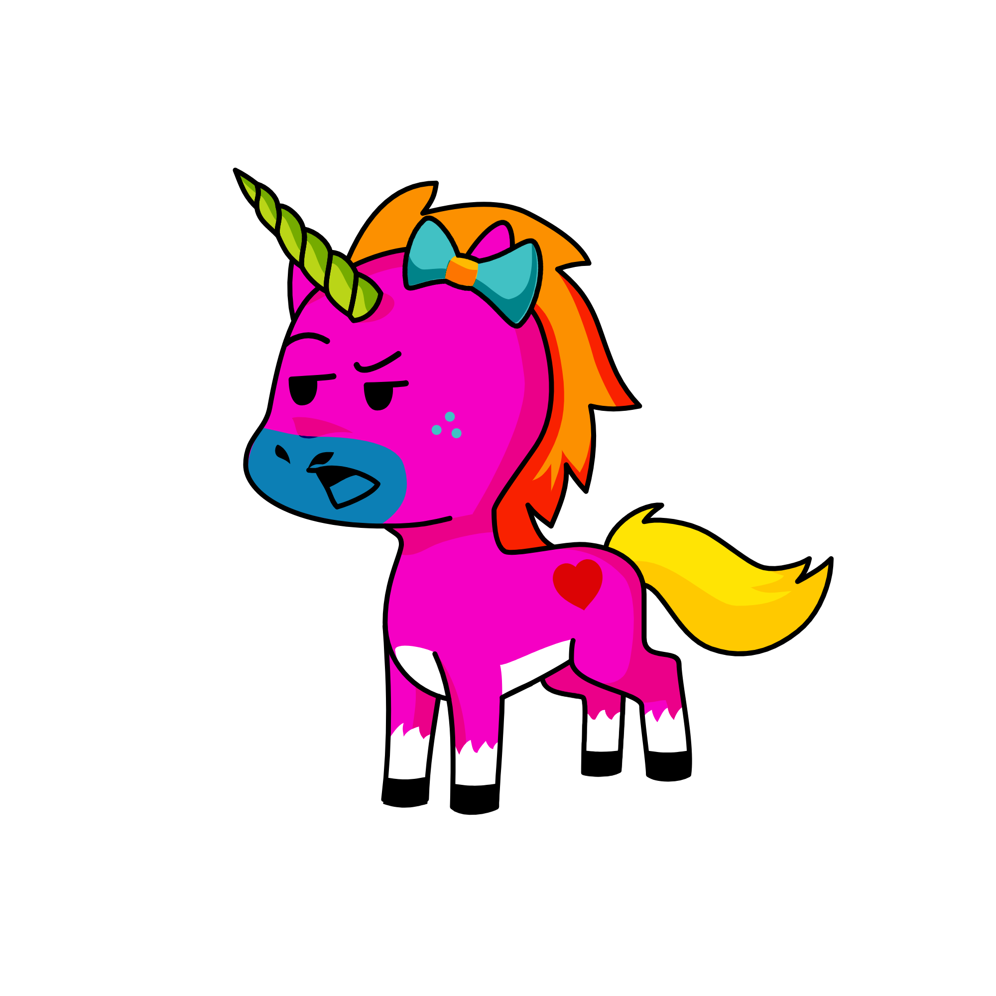 bfdt, the unicorn
