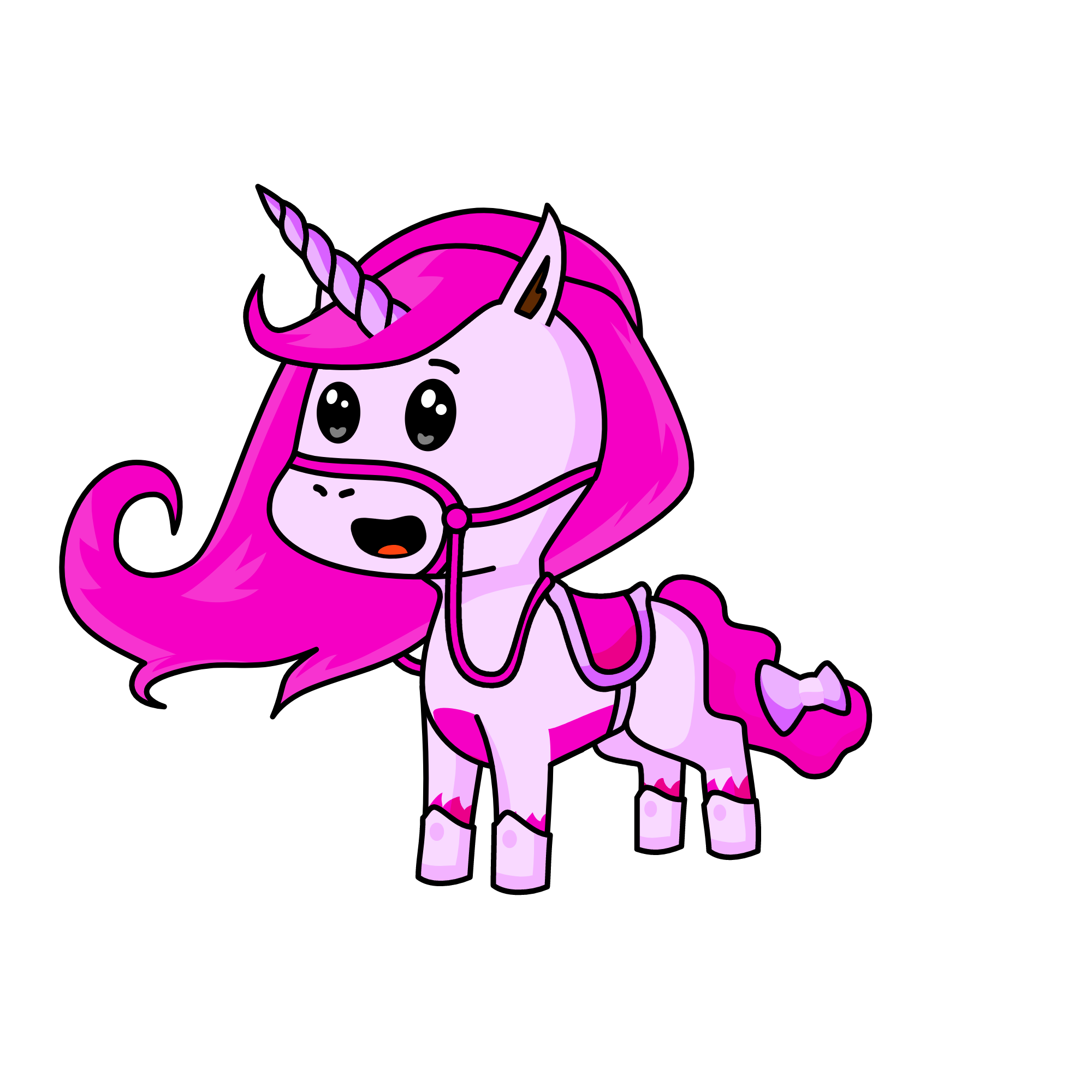 pink lover, the unicorn