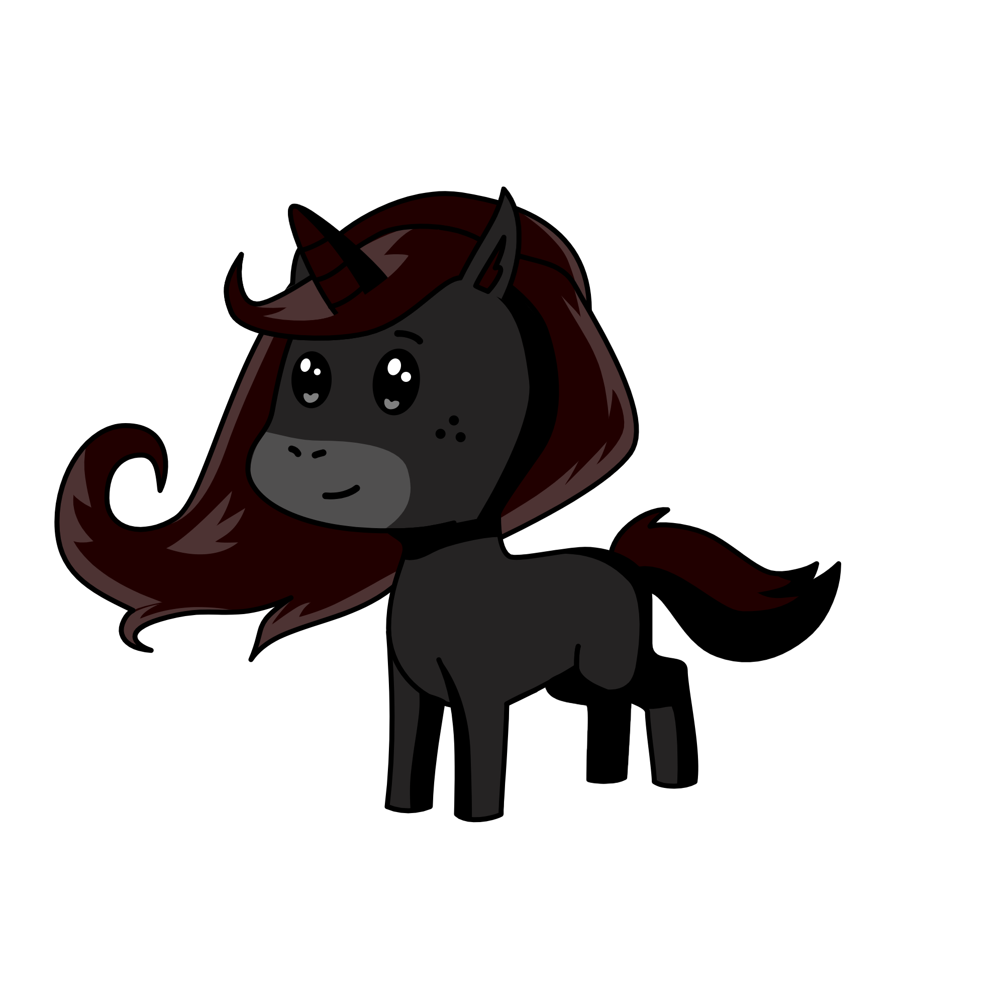 Ben Girlcrest, the unicorn