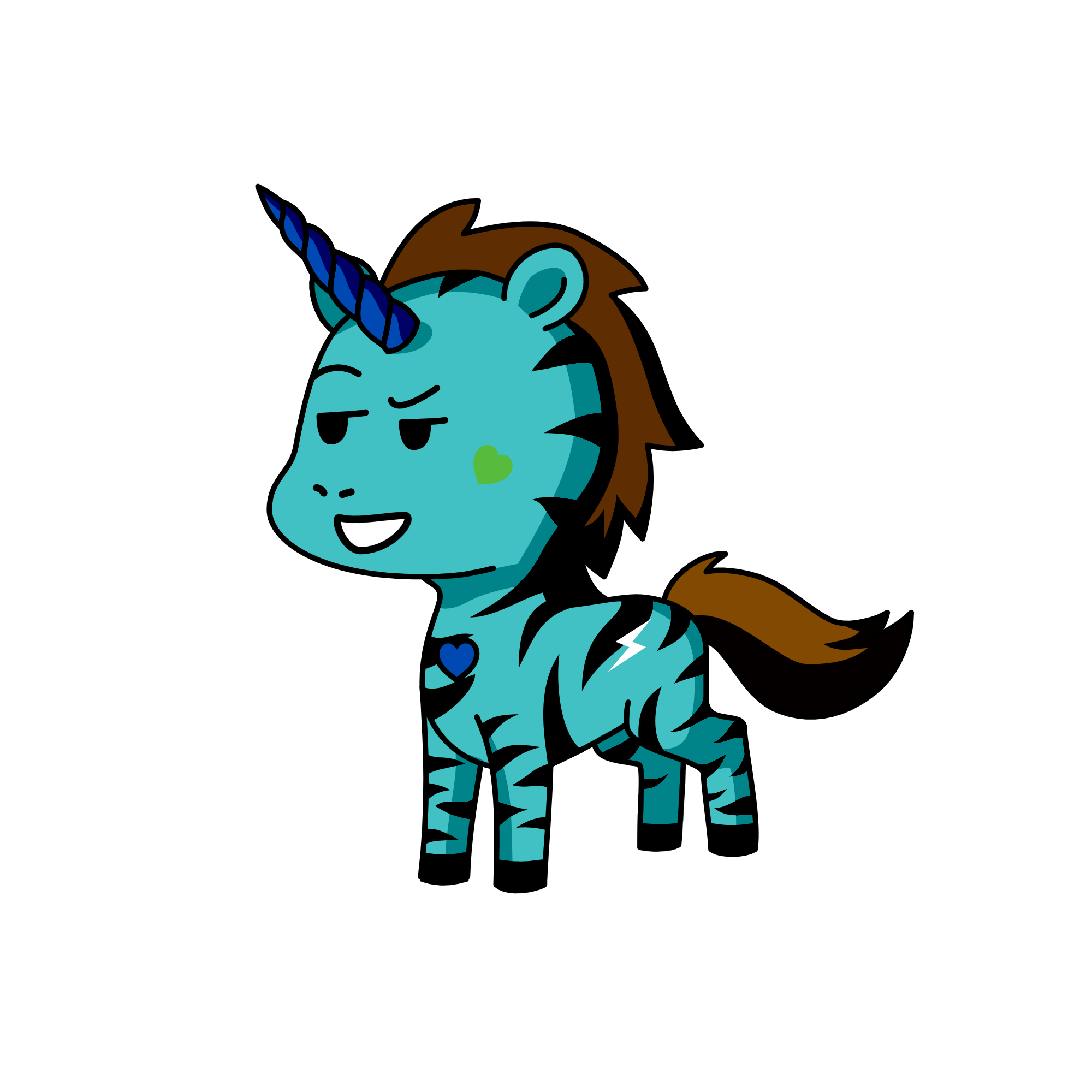 Brady, the unicorn