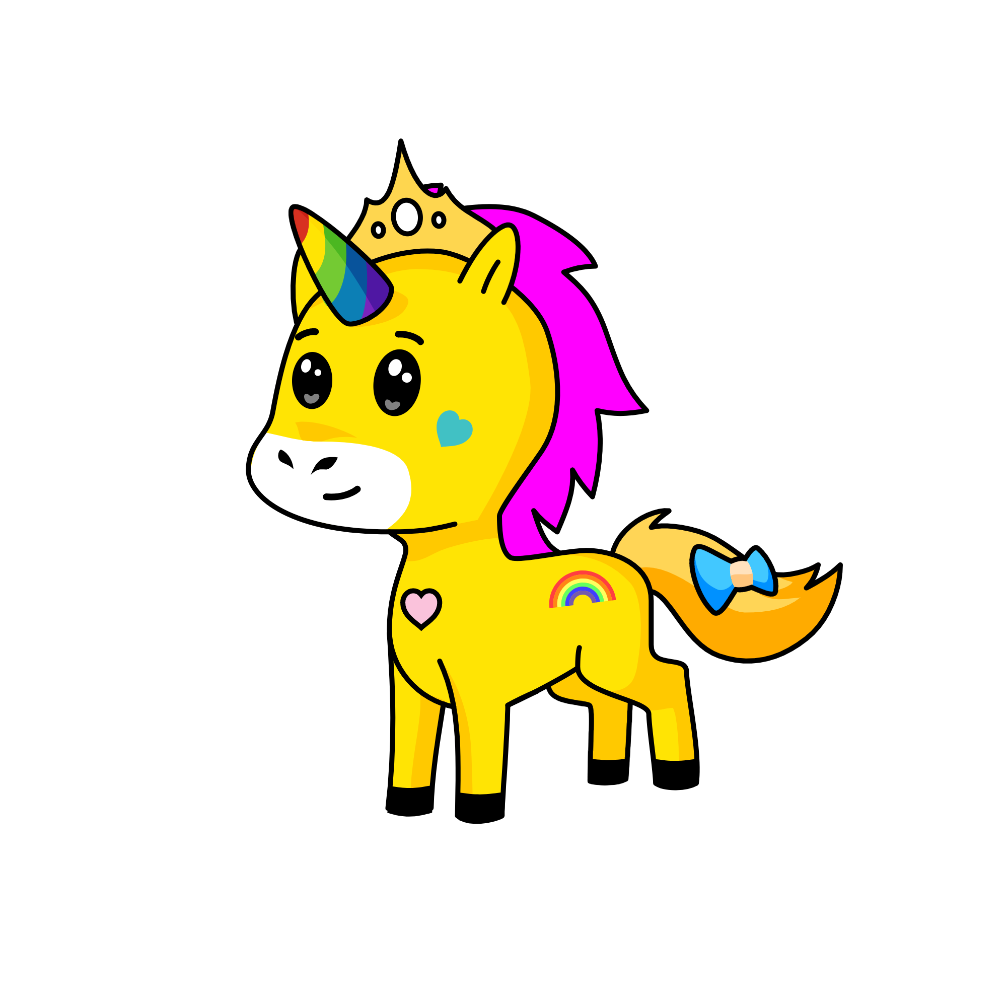 Cutie, the unicorn
