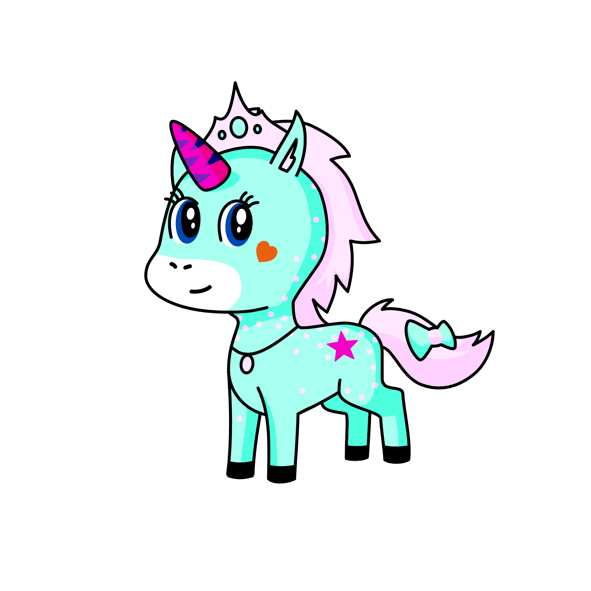 princess, the unicorn