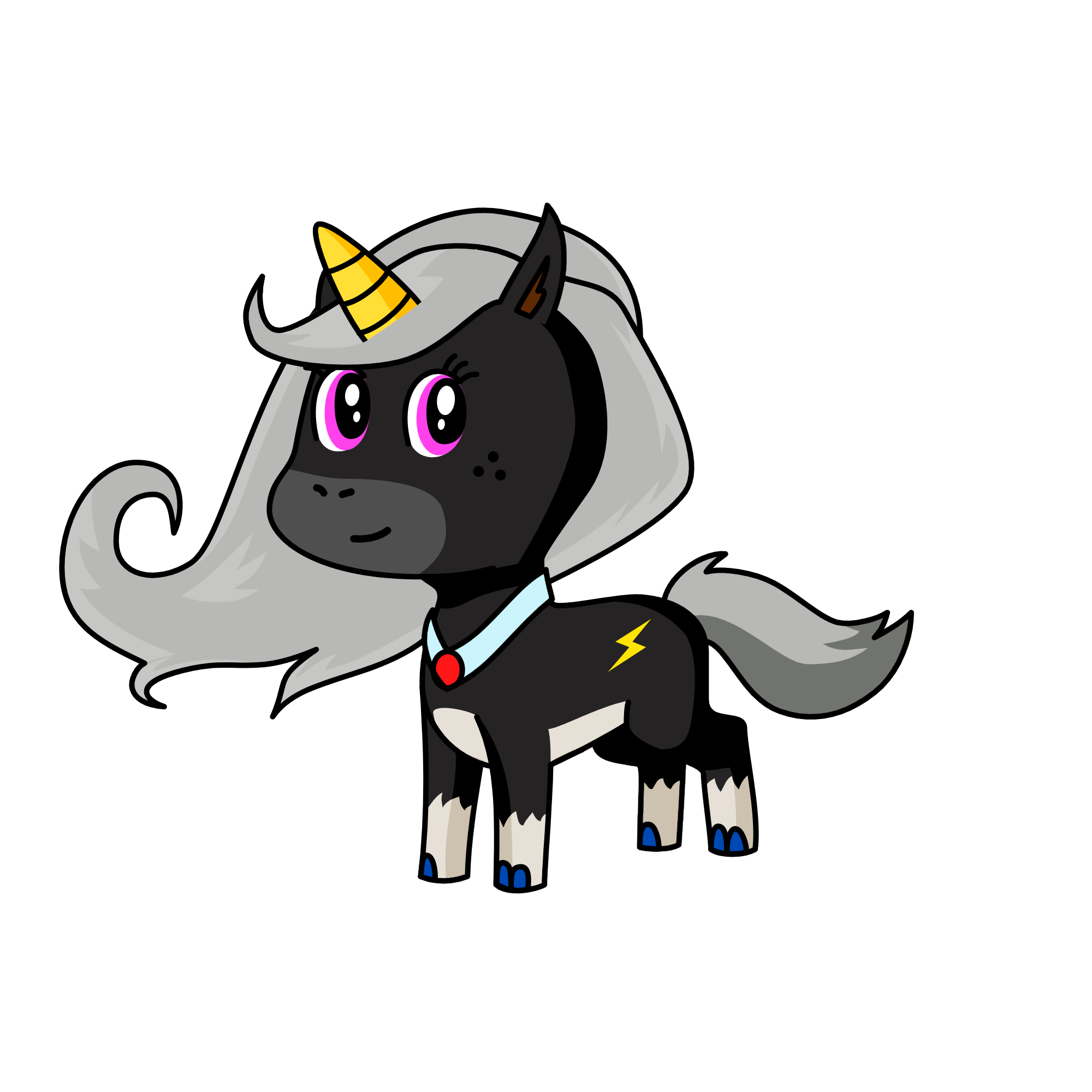 nightmoon, the unicorn