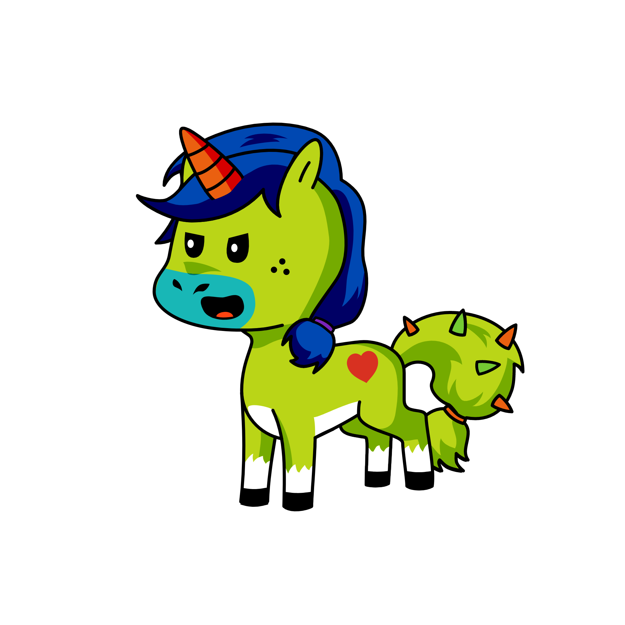 Nummy, the unicorn