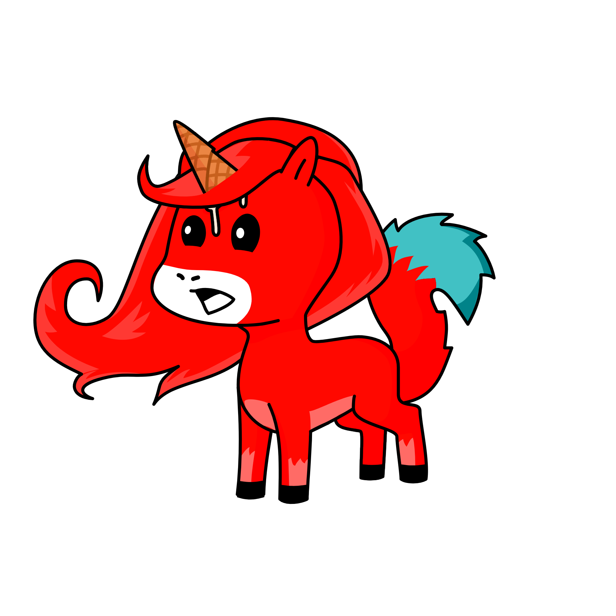 Swupy Icecream, the unicorn