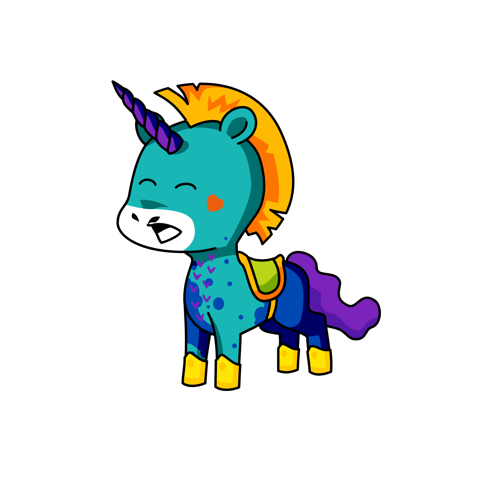 lala, the unicorn