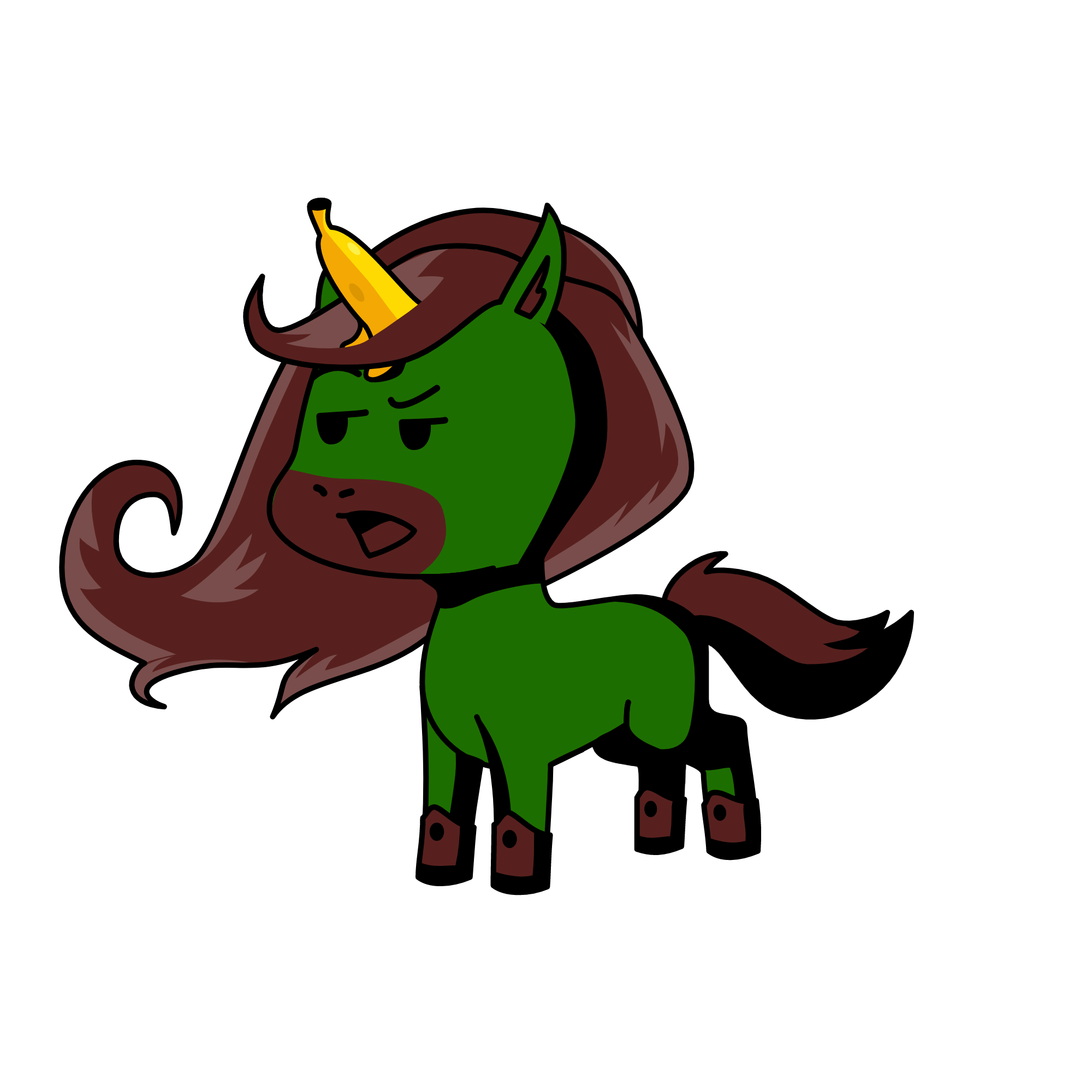 Don't judge me, the unicorn