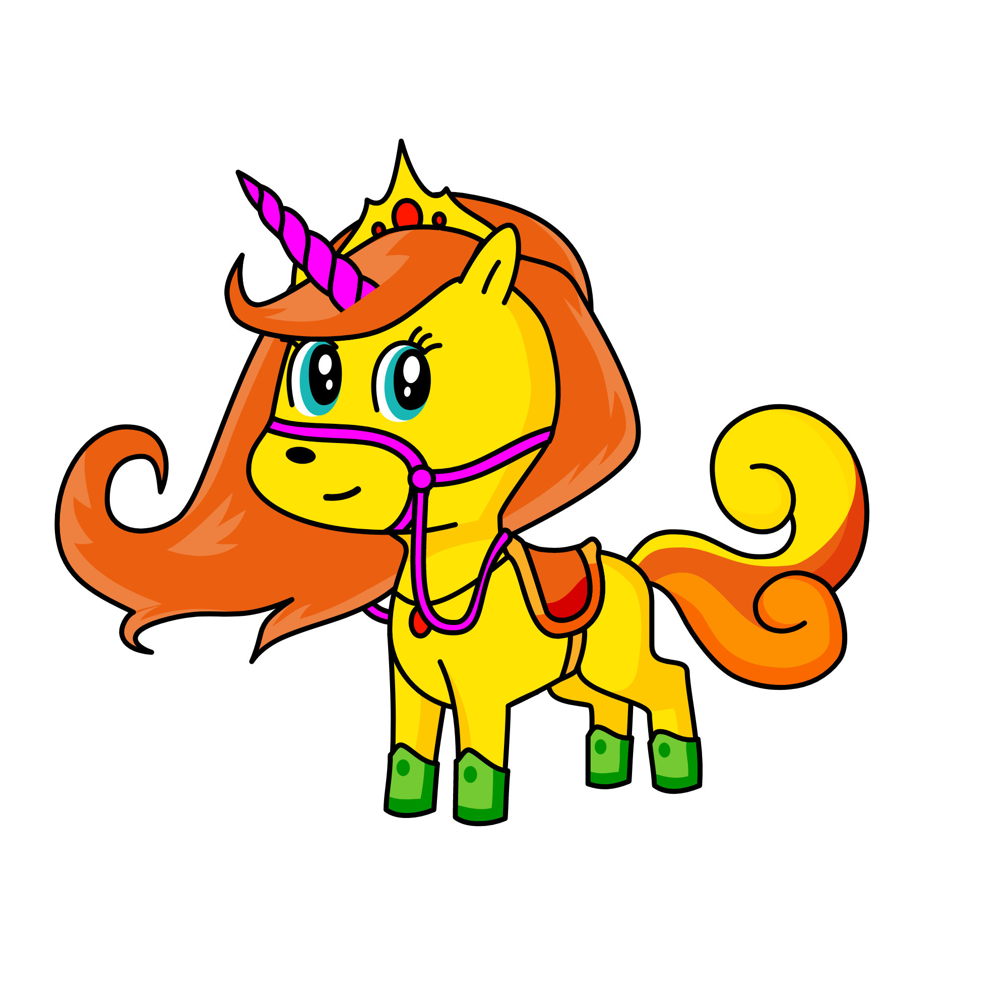 sunny girl, the unicorn