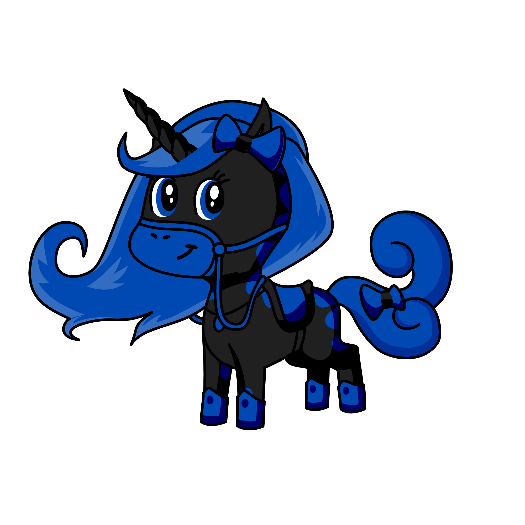 Midnight, the unicorn