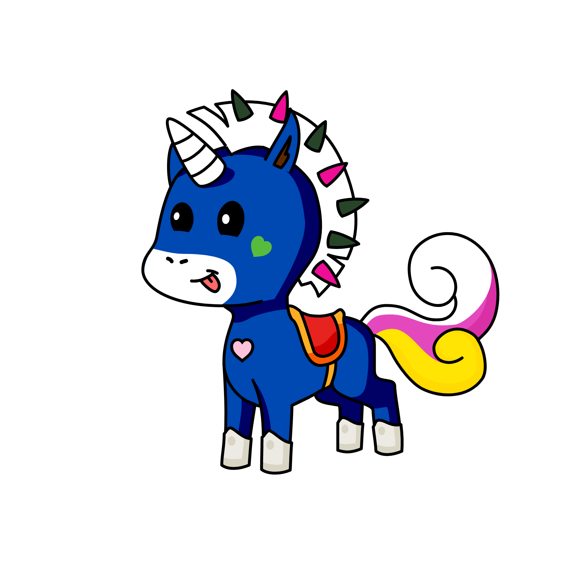 funky, the unicorn
