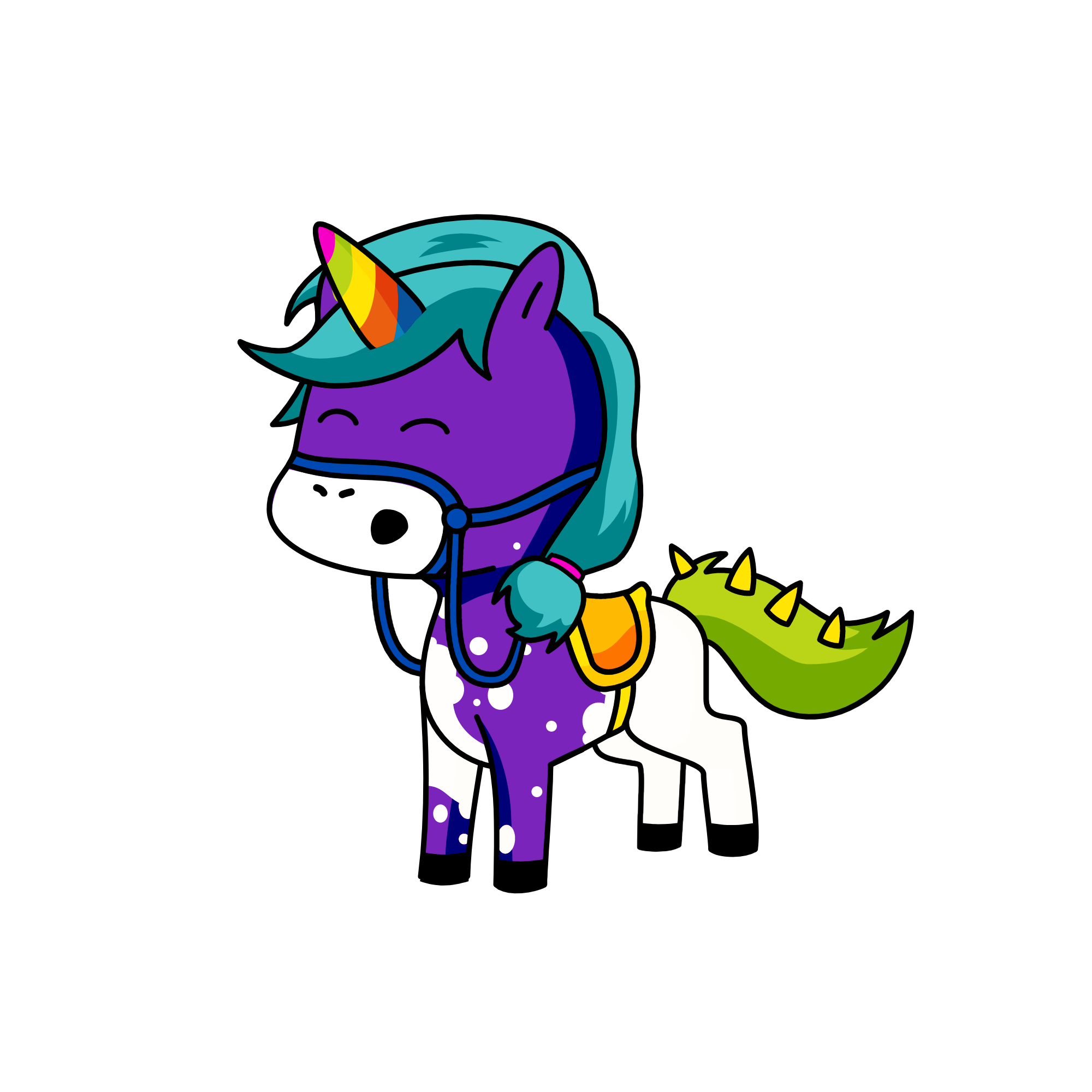 Gloomy Spectre, the unicorn