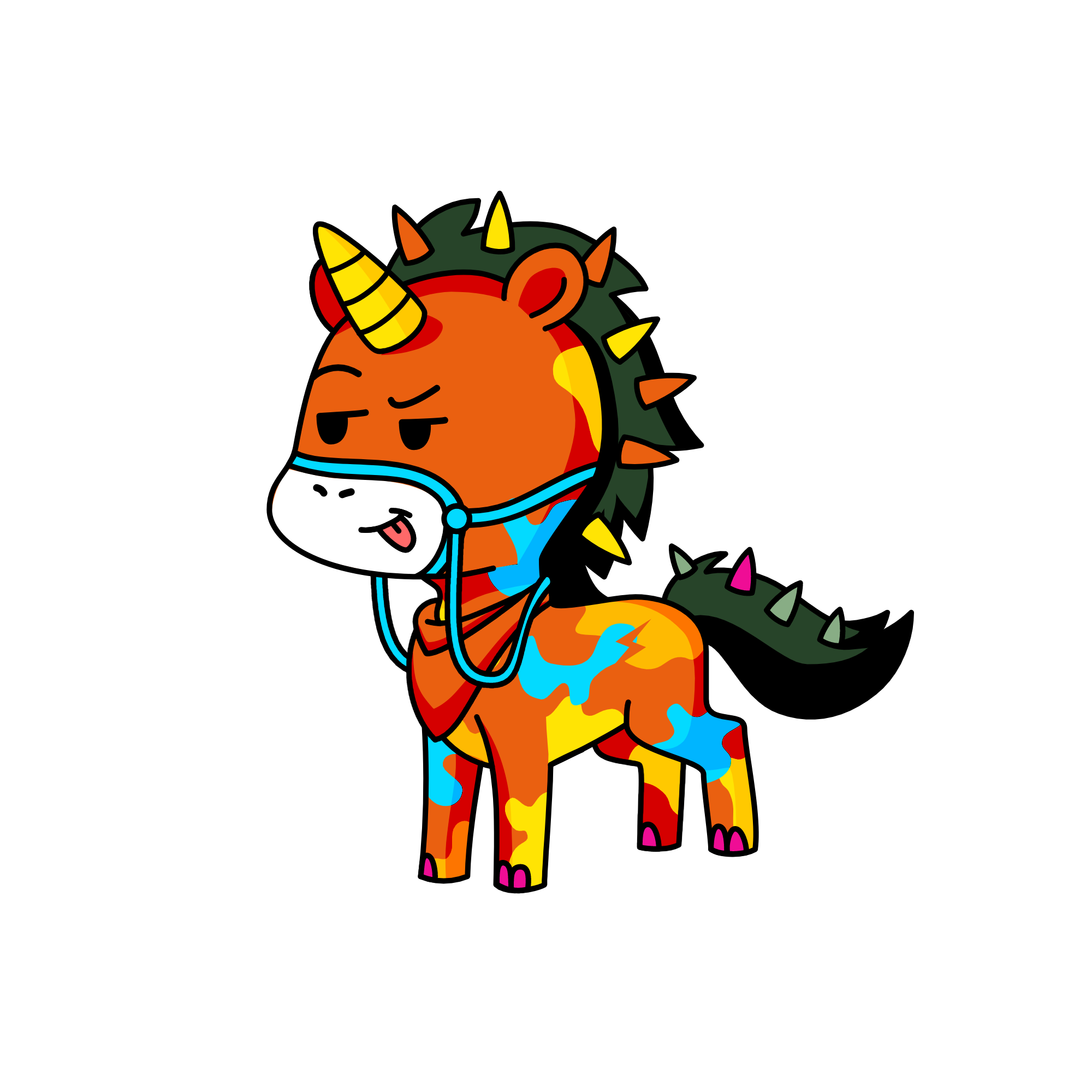 happiness, the unicorn