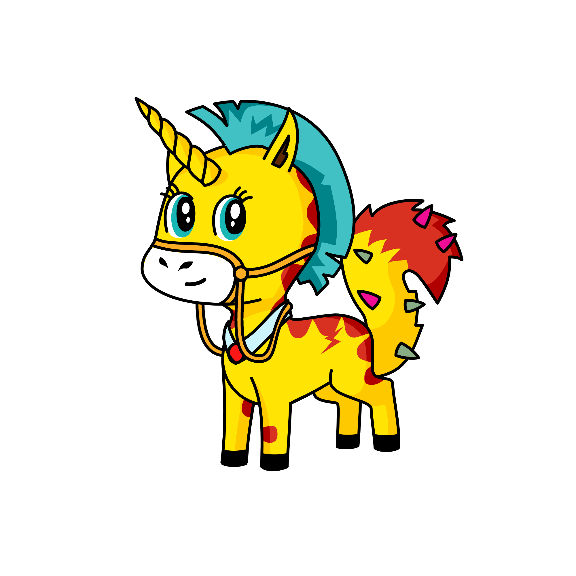 Flash, the unicorn