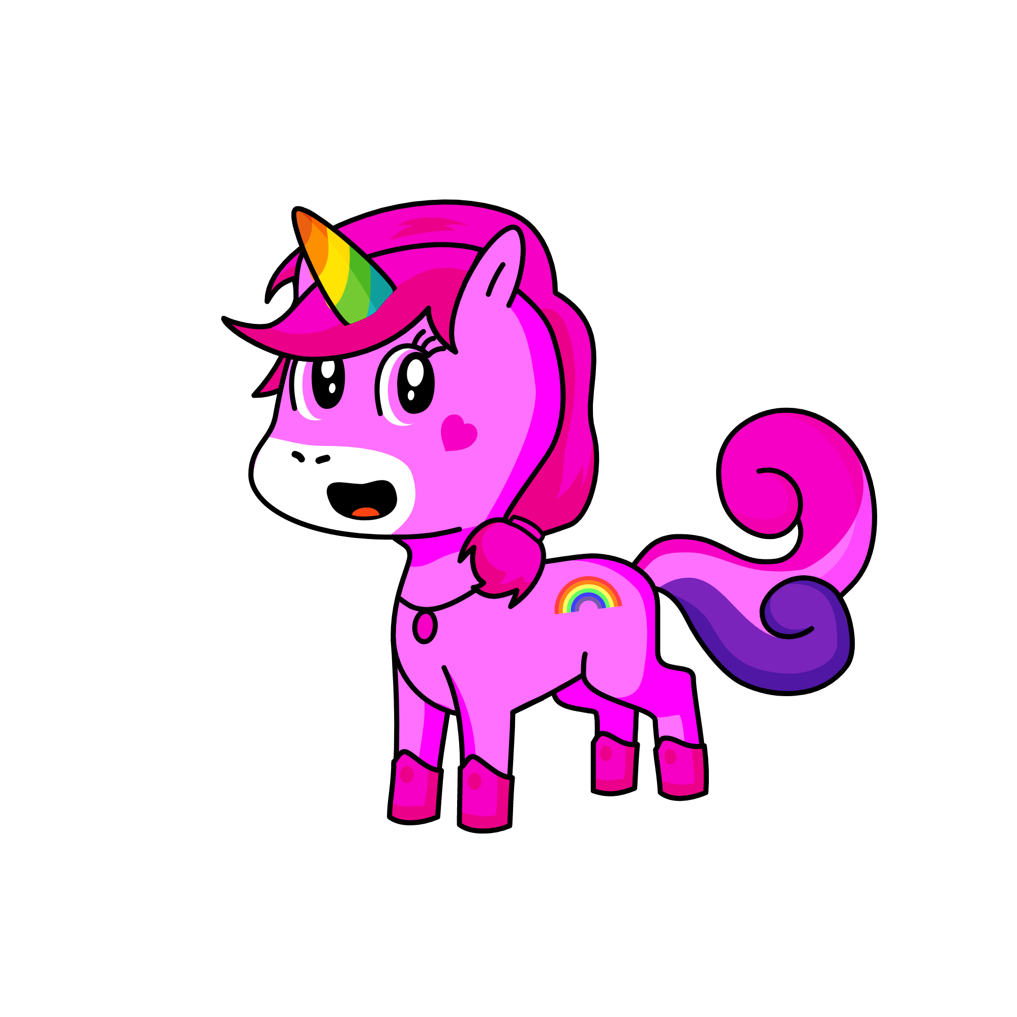 Uni Jr., the unicorn