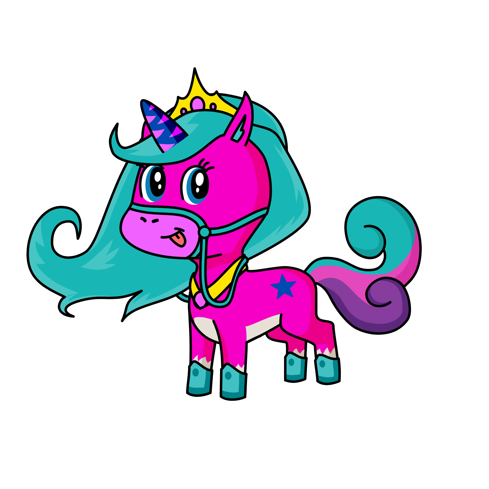 Midnight Party, the unicorn