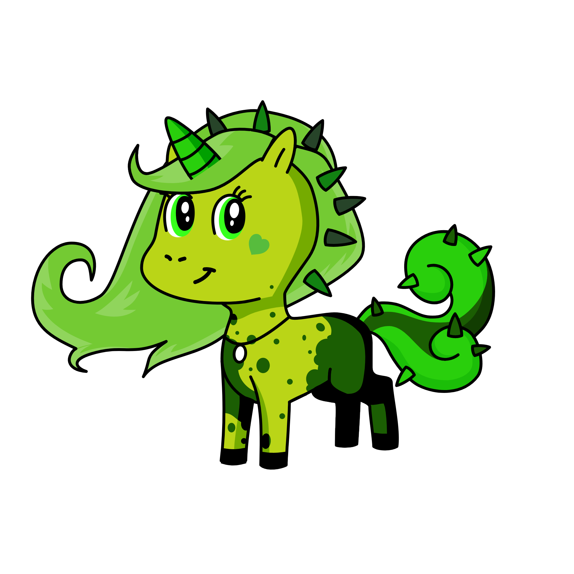 Poison Ivy, the unicorn