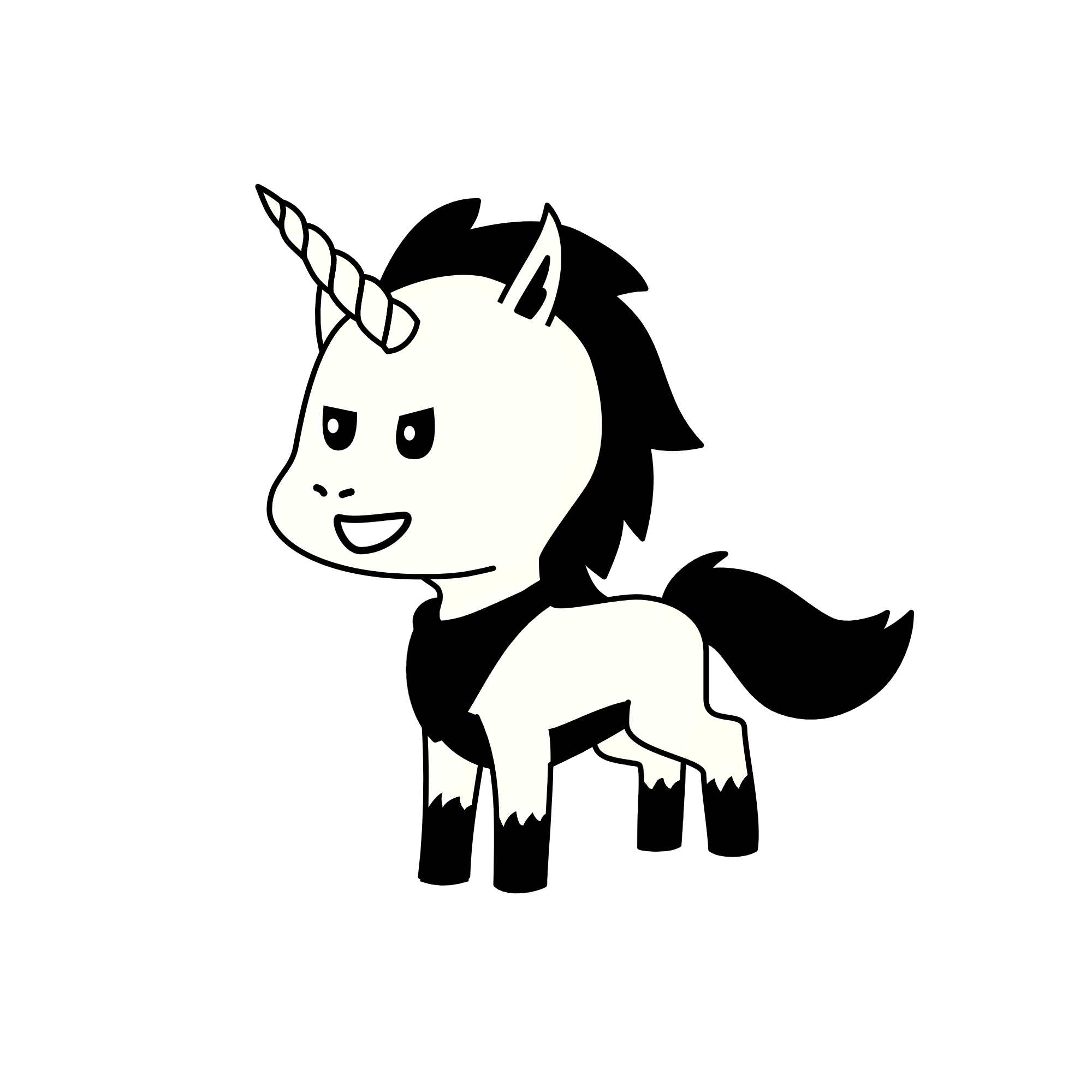 Jack Skelington, the unicorn