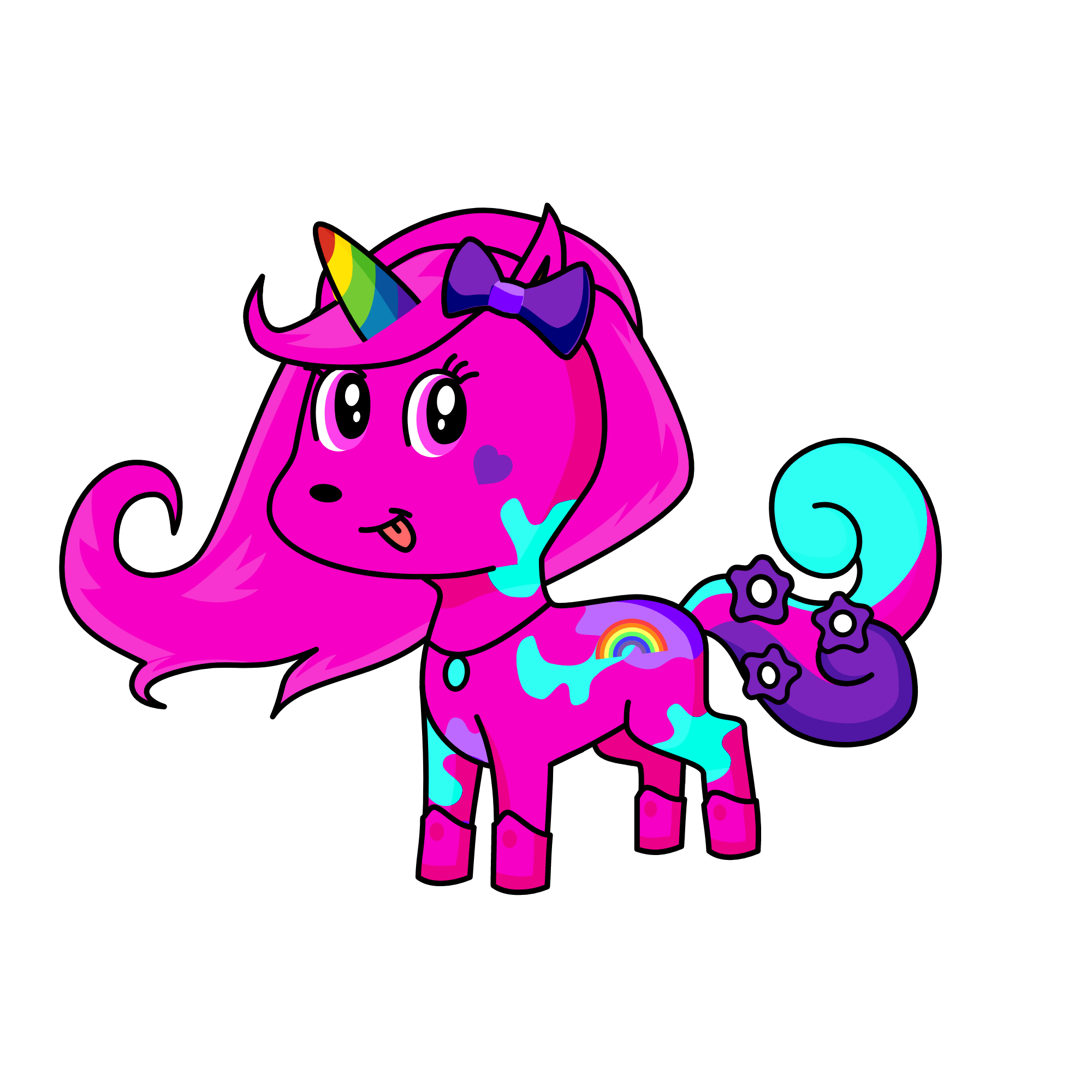 RAINBOW YOUNICORN SLIME!!!, the unicorn