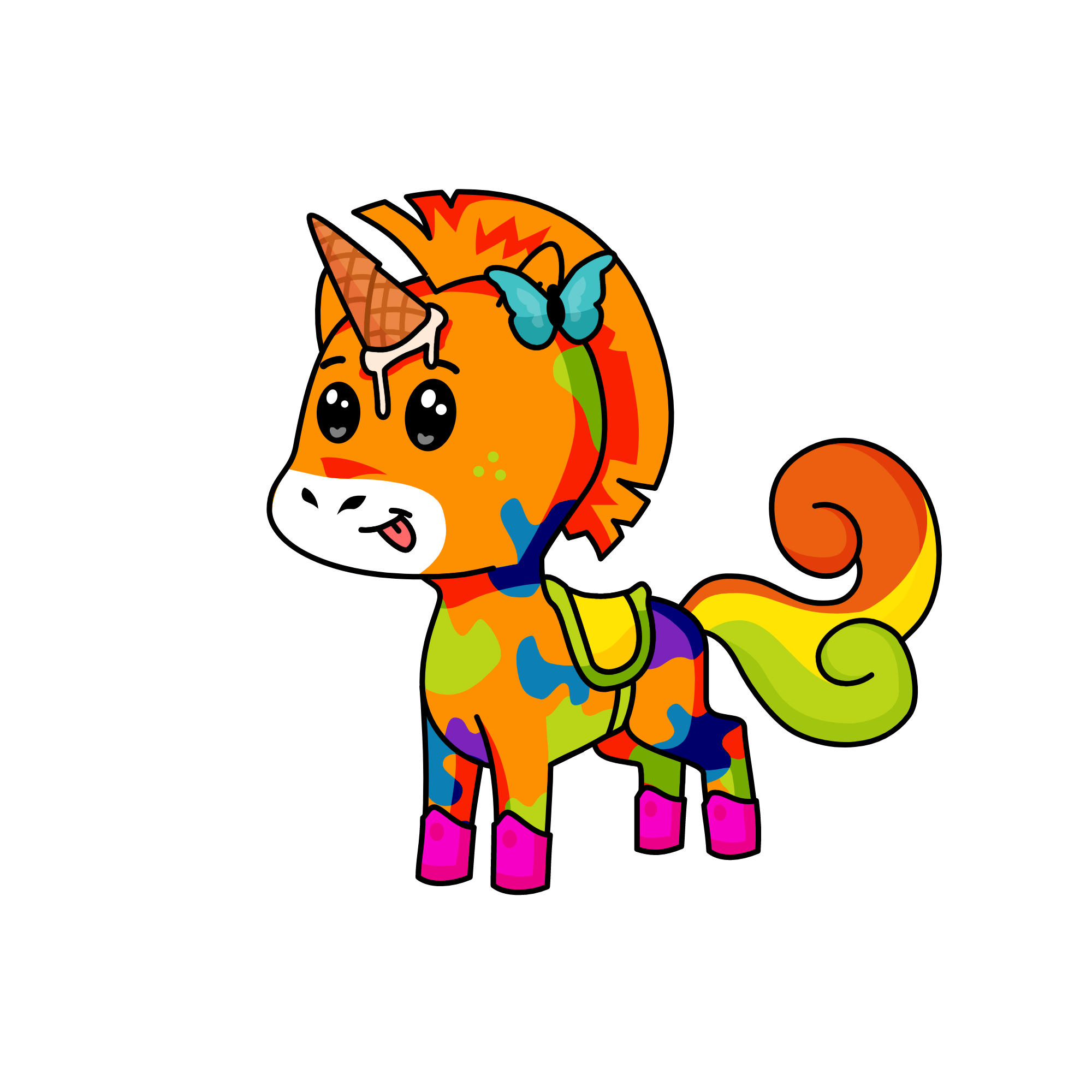 Starlet, the unicorn