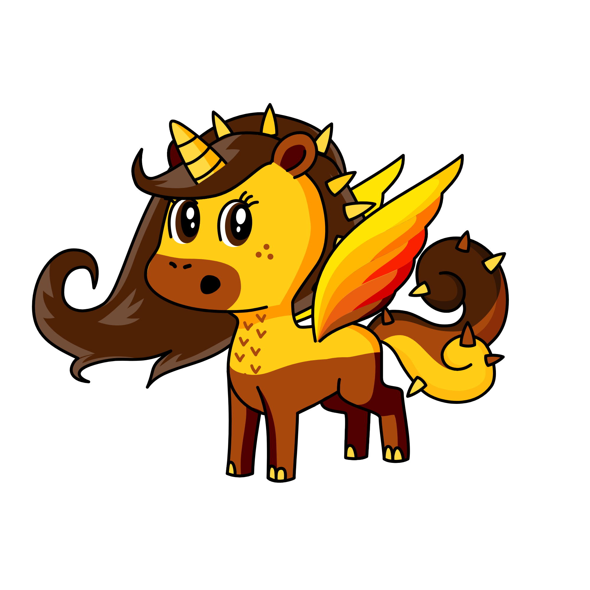 Princess Honey Graham, the unicorn
