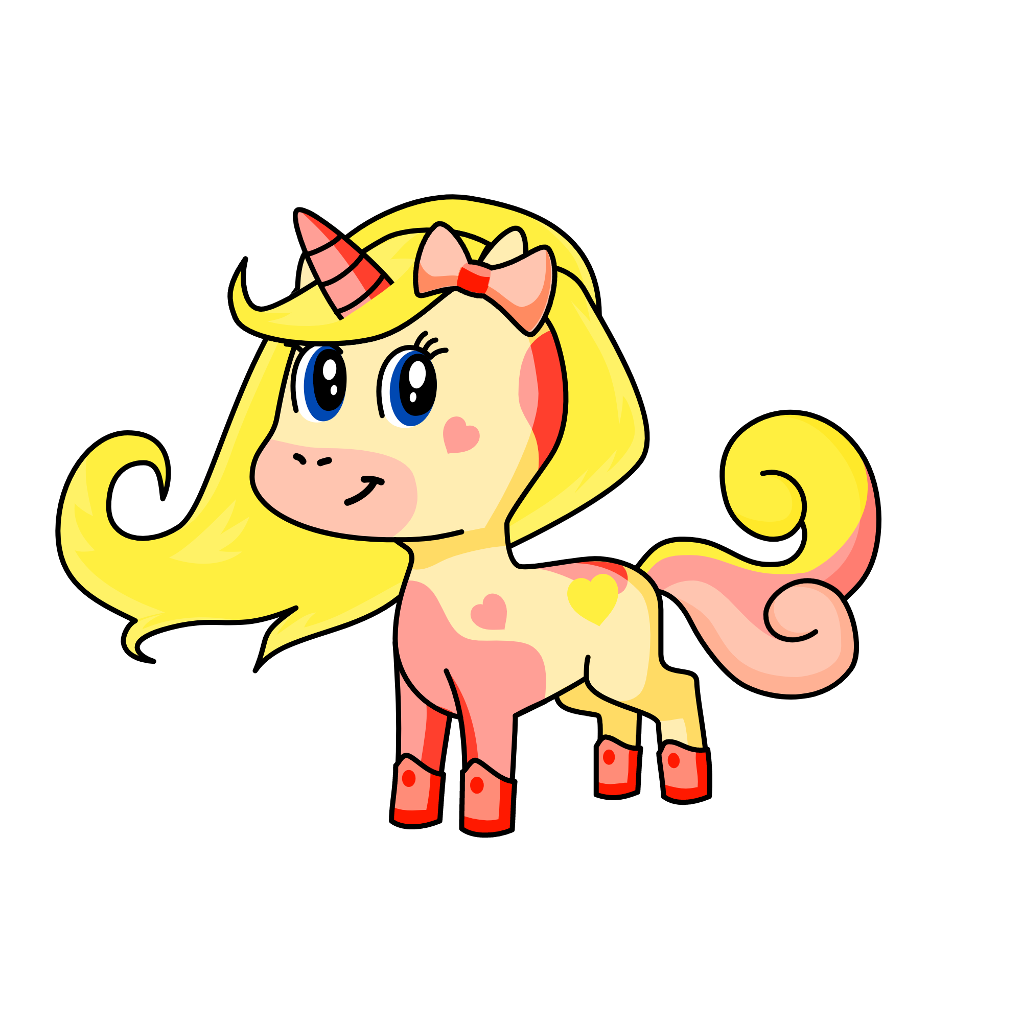 Barbie MY LEAST FAVORITE, the unicorn