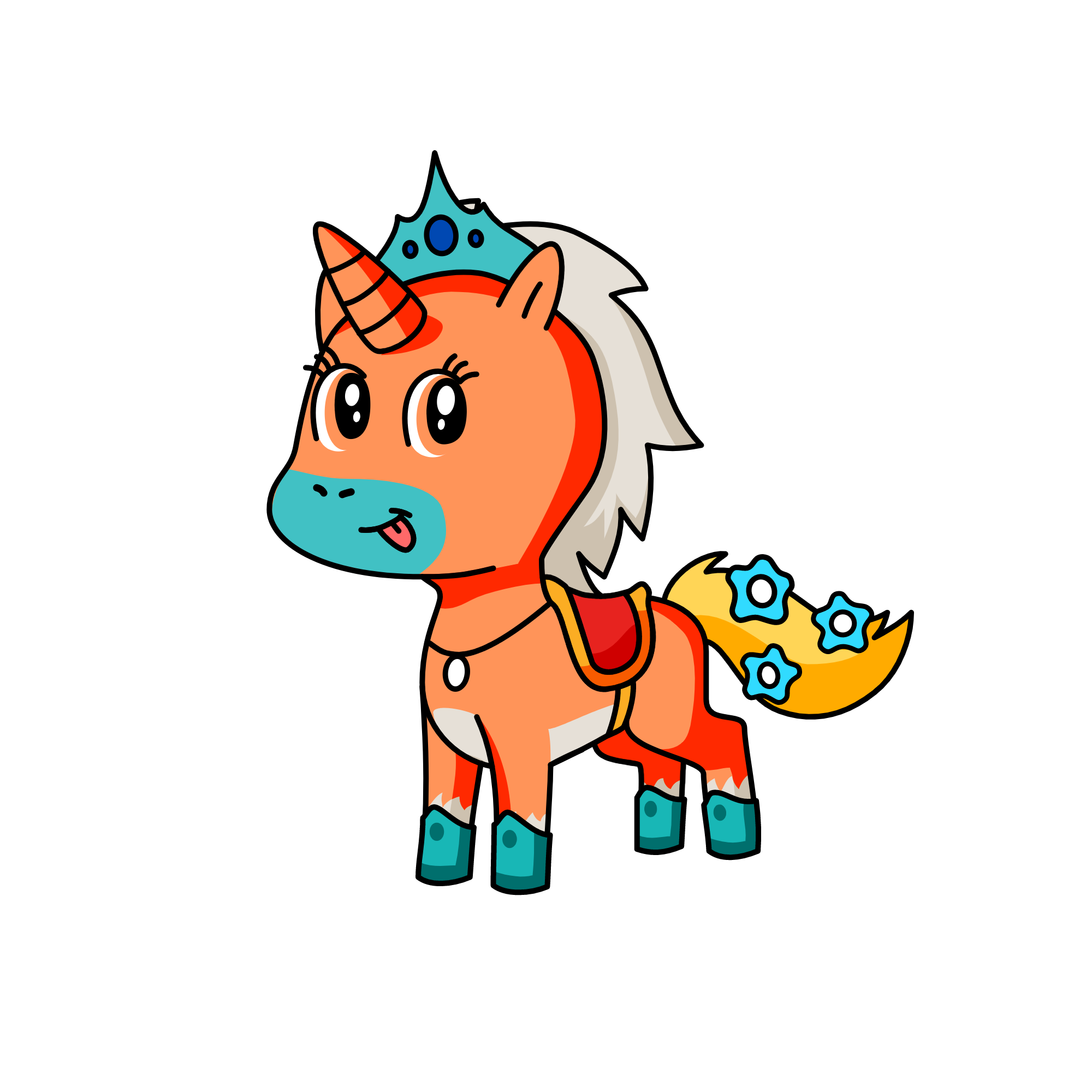sparkles, the unicorn