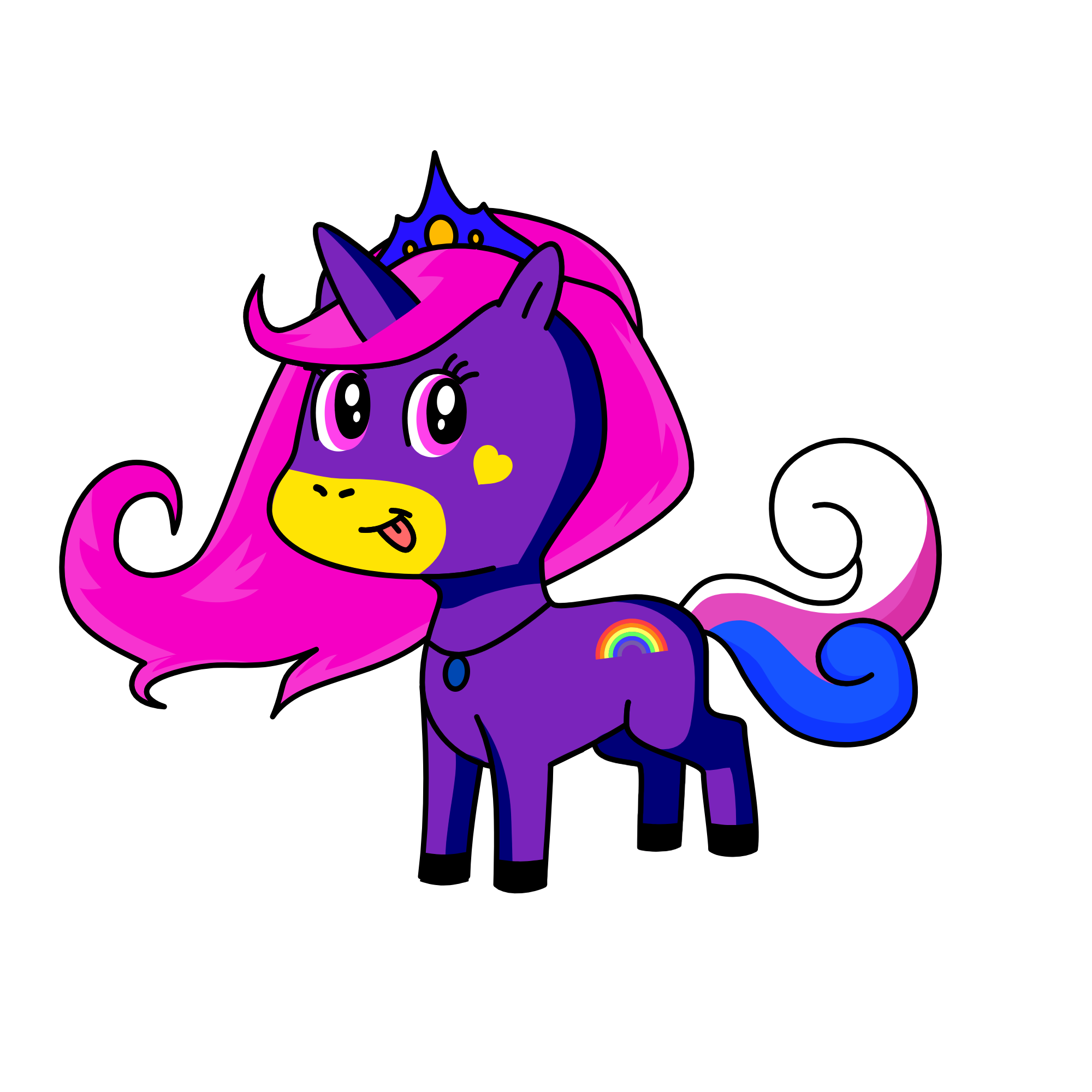 LUNA, the unicorn