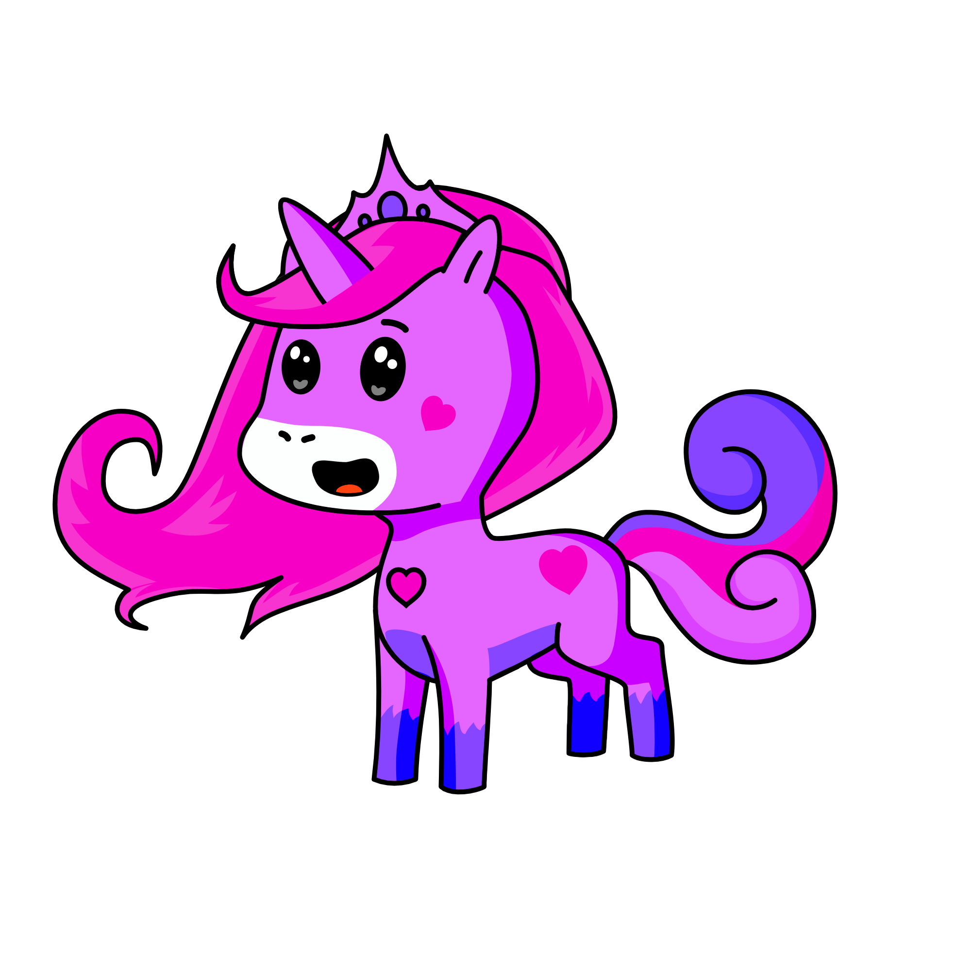 Luna, the unicorn