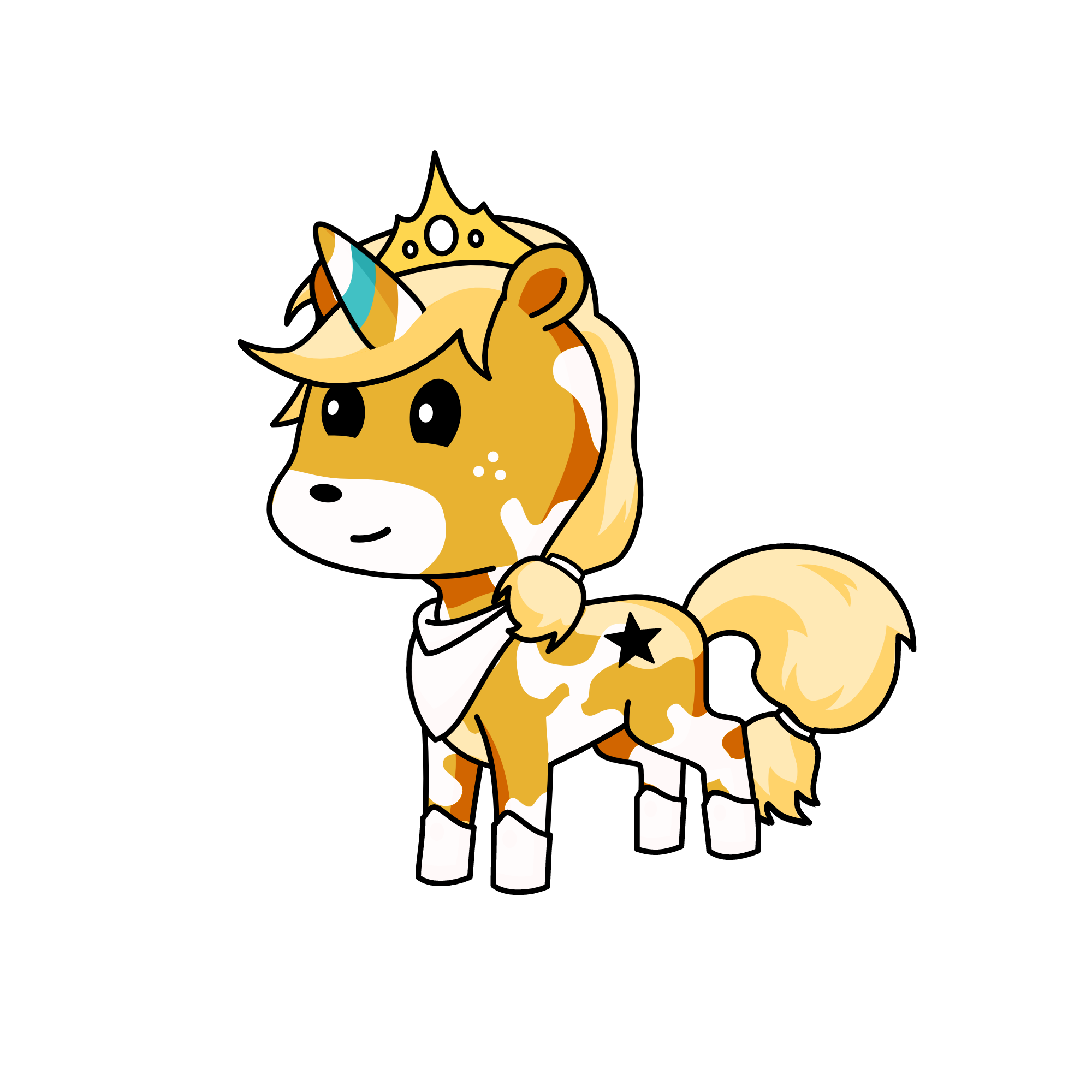 Mi Mi, the unicorn